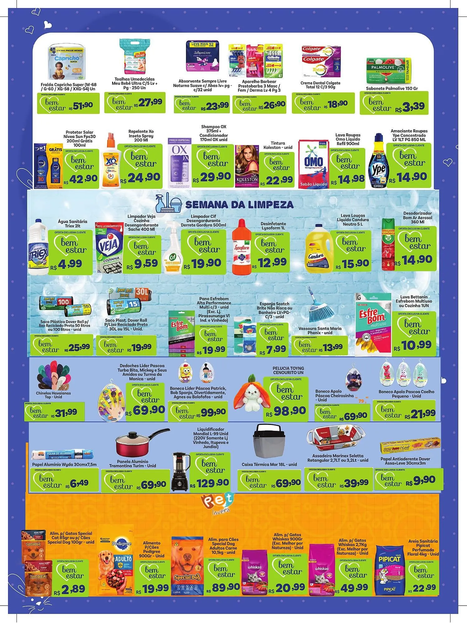 Encarte de Catálogo Covabra Supermercados 7 de abril até 20 de abril 2025 - Pagina 3