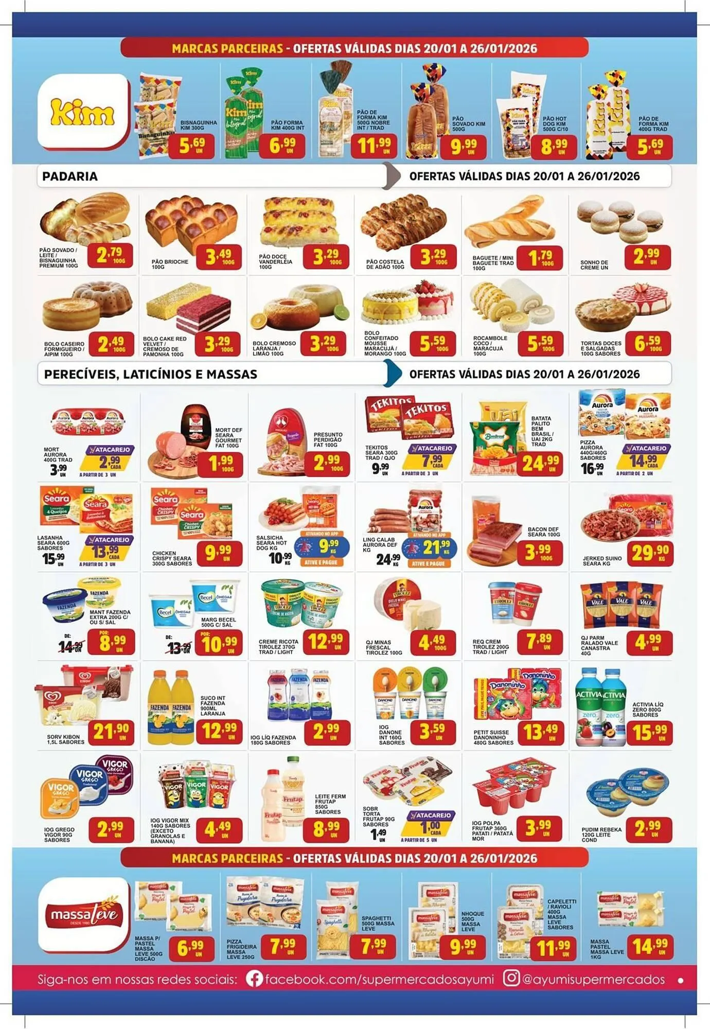 Encarte de Folheto Ayumi Supermercados 20 de janeiro até 26 de janeiro 2026 - Pagina 2