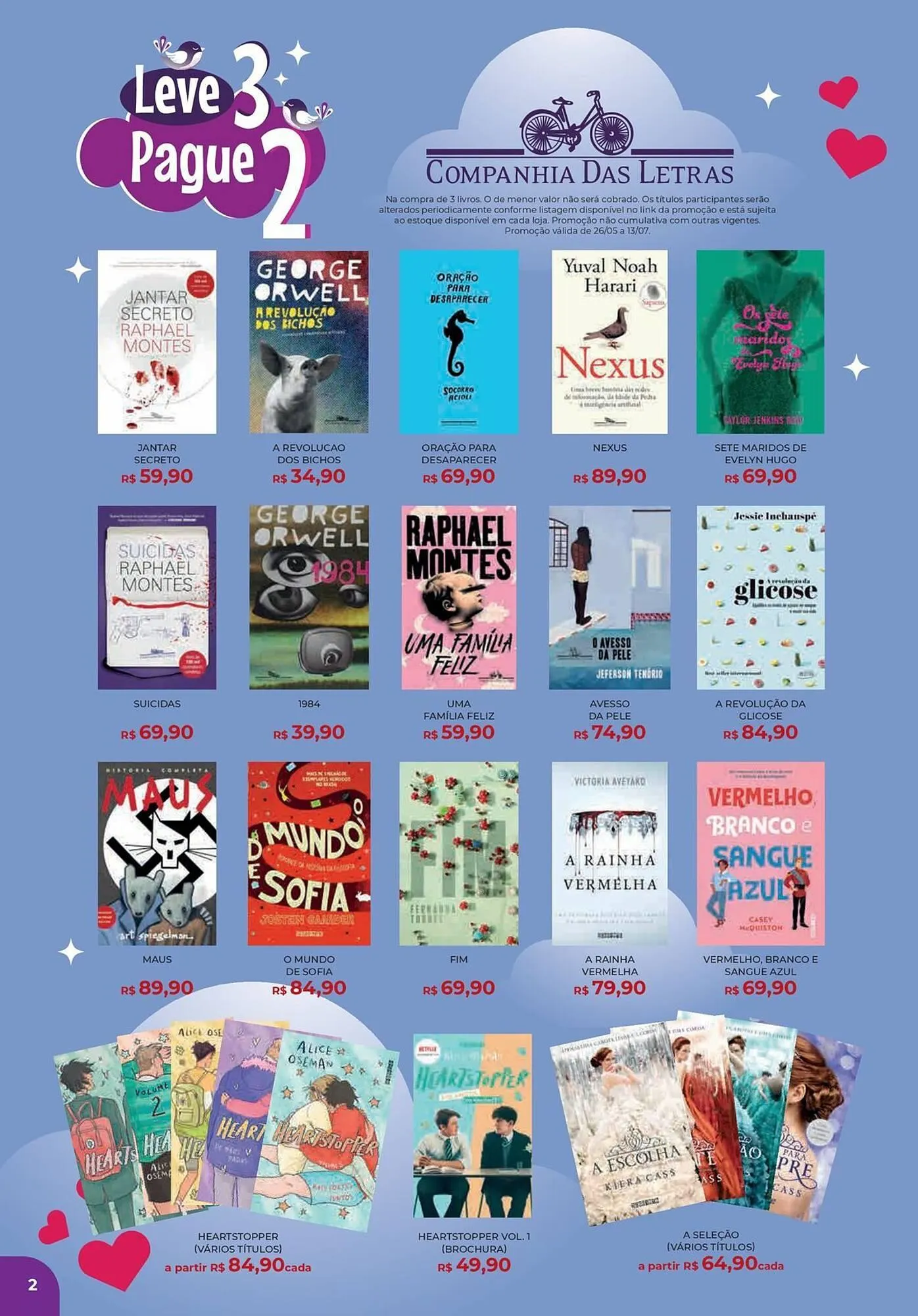 Encarte de Catálogo Livraria Leitura 27 de maio até 13 de julho 2025 - Pagina 2