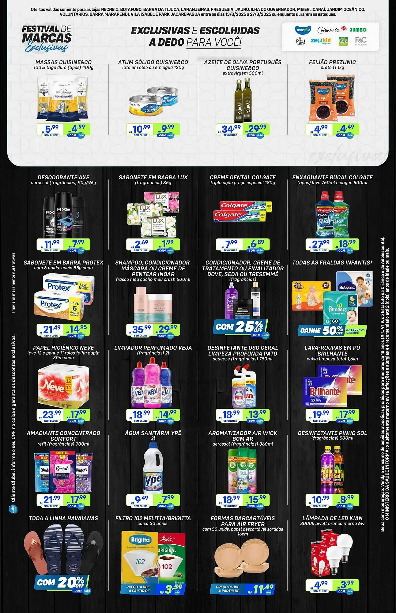 Encarte de Catálogo Prezunic 13 de agosto até 27 de agosto 2025 - Pagina 7