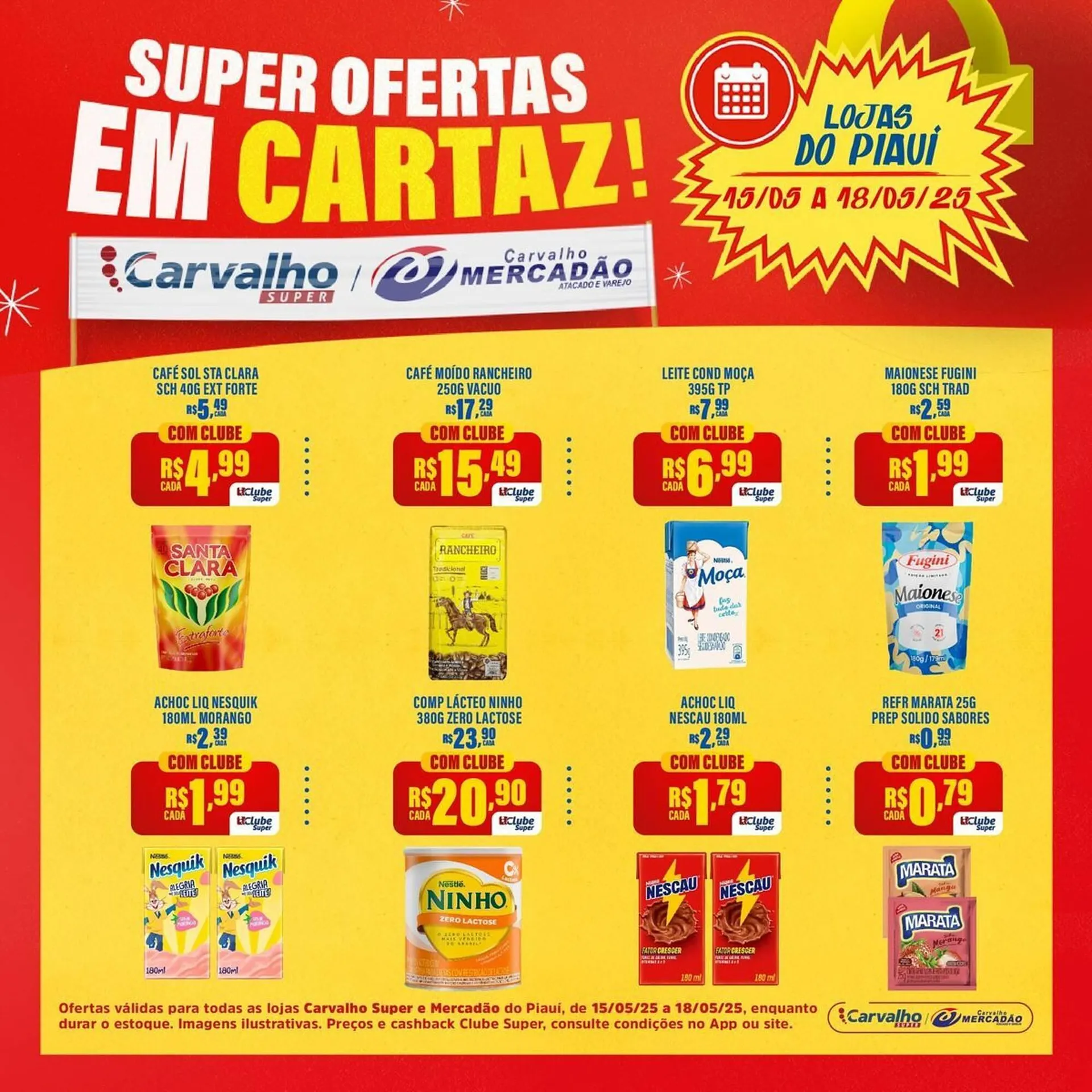 Encarte de Catálogo Carvalho Supermercado 15 de maio até 18 de maio 2025 - Pagina 7