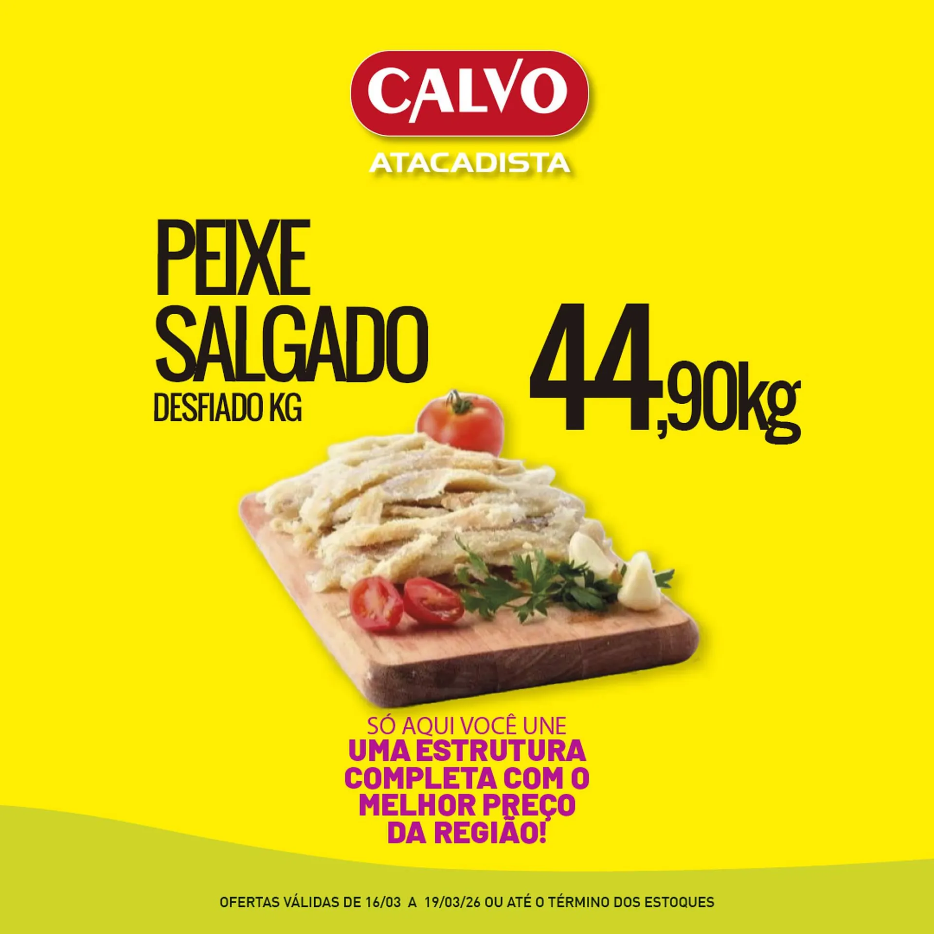 Encarte de Folheto Calvo Atacadista 16 de março até 19 de março 2026 - Pagina 2