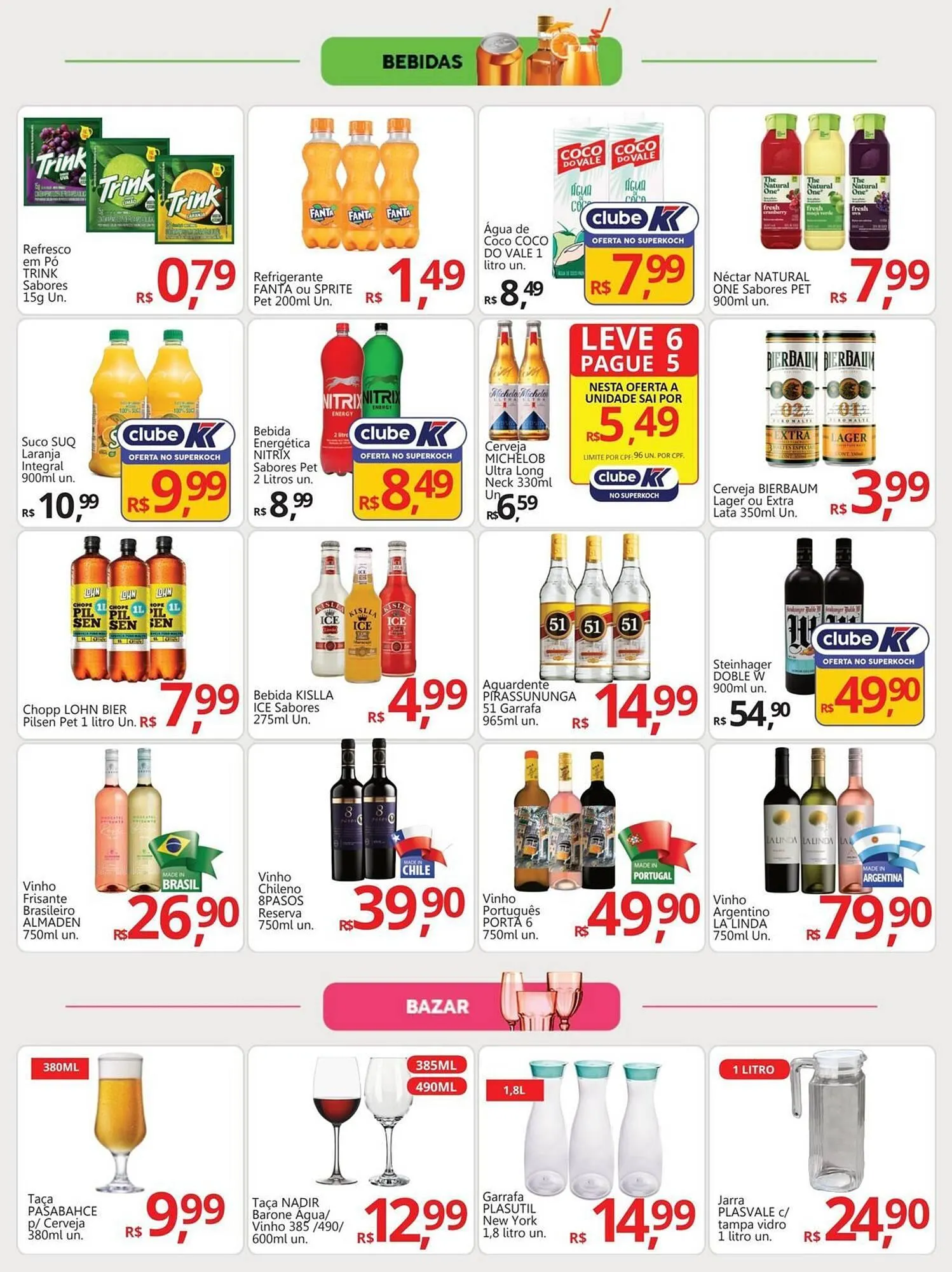 Encarte de Catálogo Supermercados Koch 23 de março até 27 de março 2026 - Pagina 6