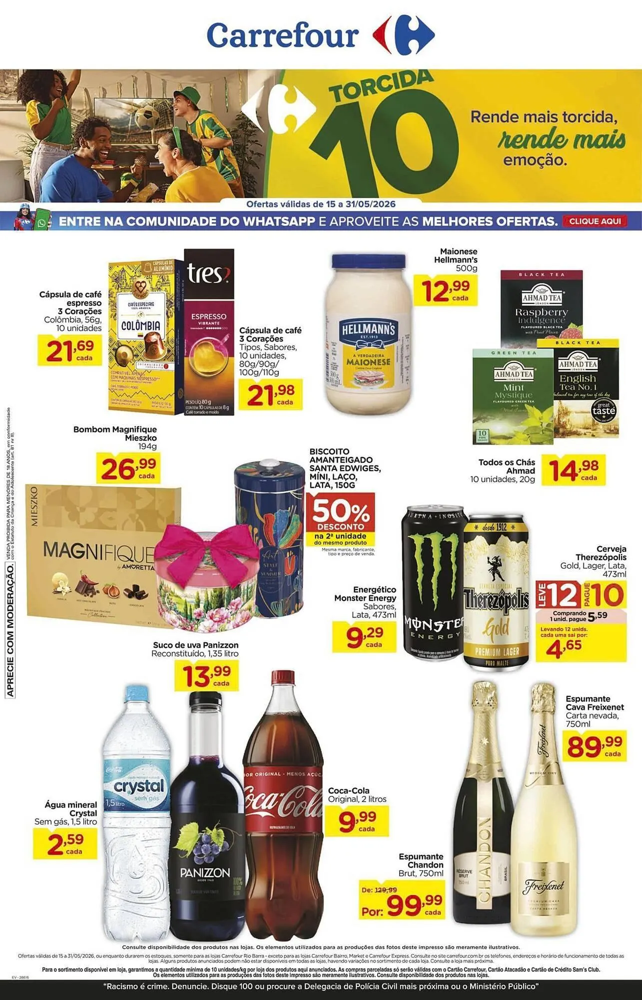Encarte de Folheto Carrefour 15 de maio até 31 de maio 2026 - Pagina 1
