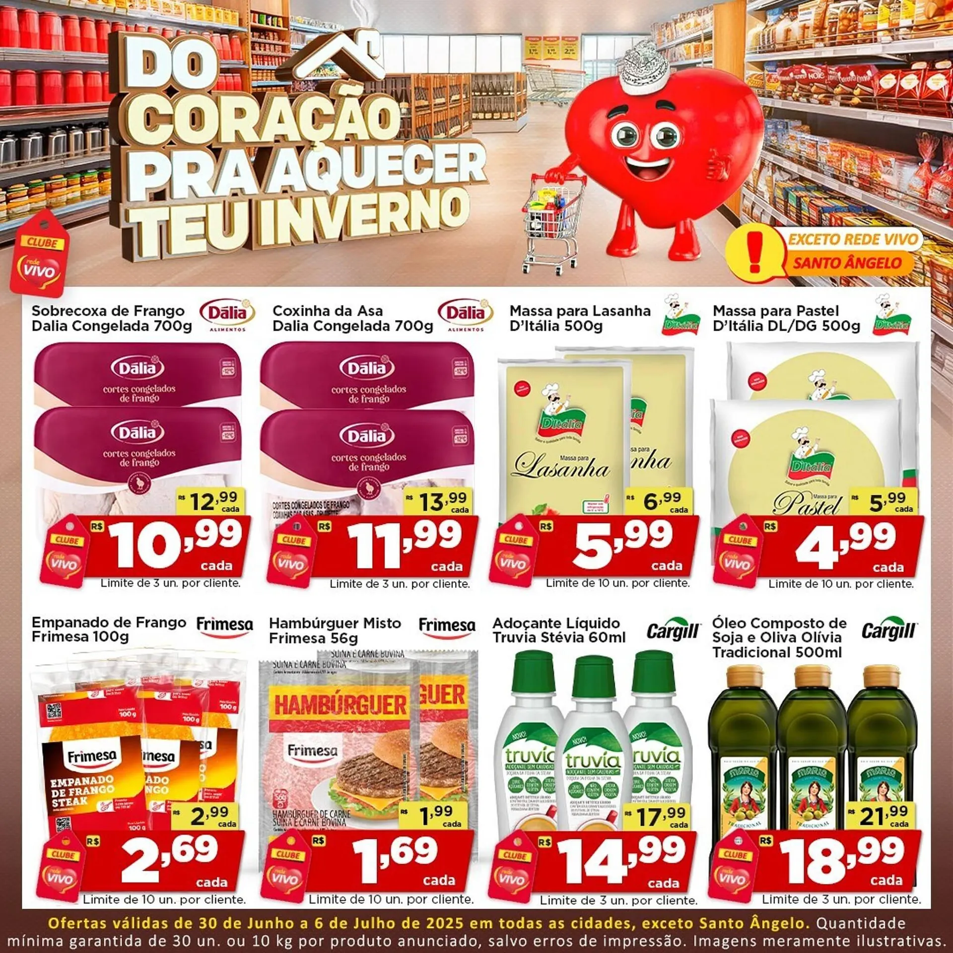 Encarte de Catálogo Rede Vivo 30 de junho até 6 de julho 2025 - Pagina 1