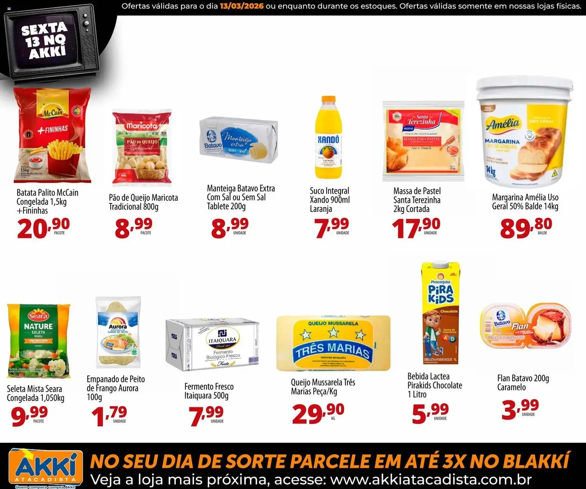 Encarte de Folheto Akki Atacadista 13 de março até 13 de março 2026 - Pagina 4