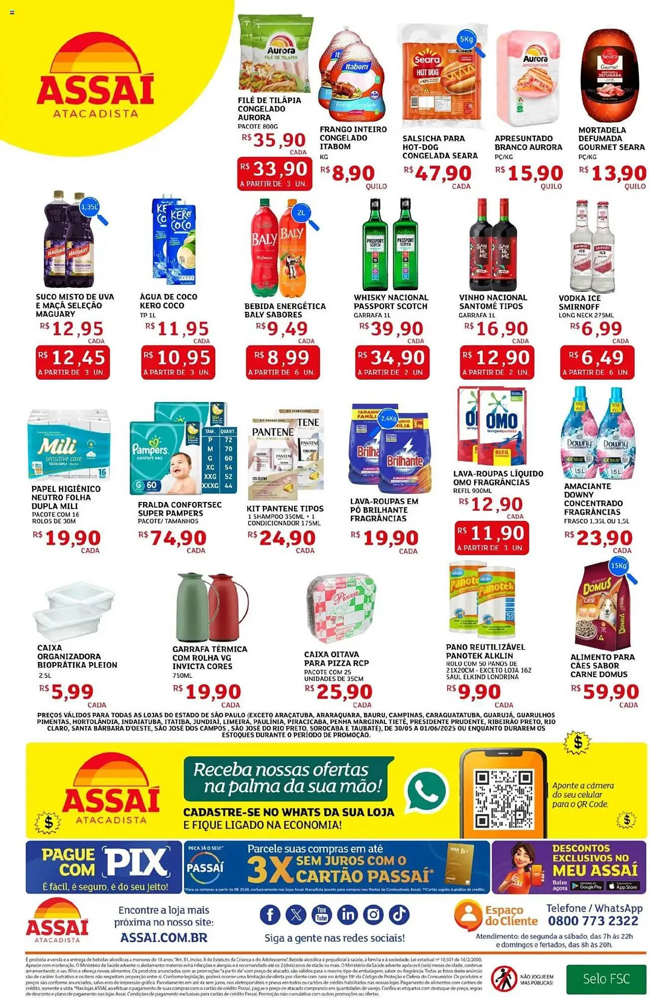 Encarte de Catálogo Assaí Atacadista 30 de maio até 2 de junho 2025 - Pagina 2