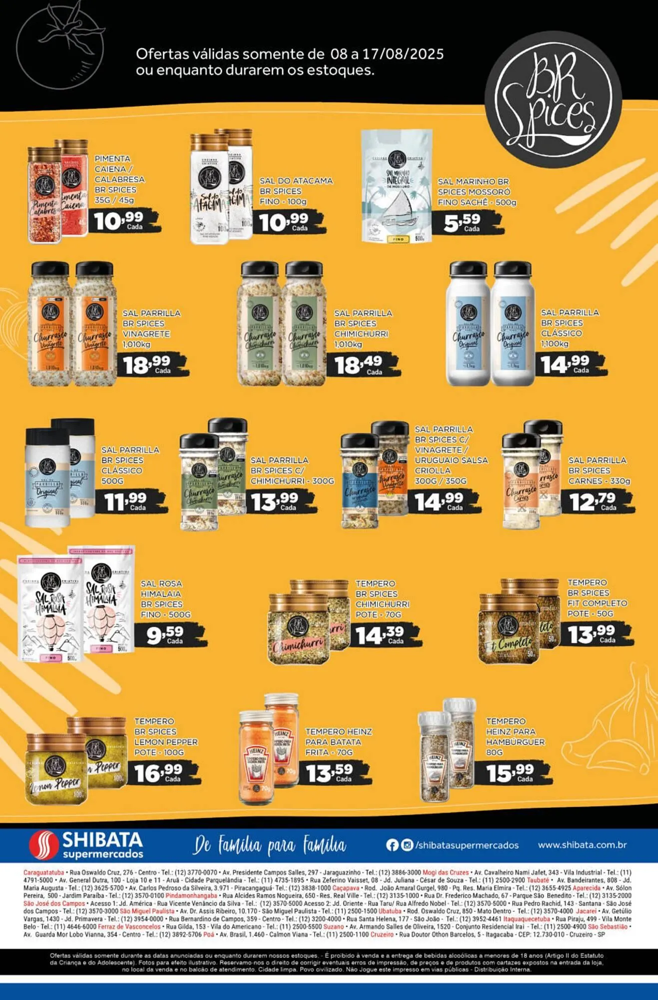 Encarte de Catálogo Shibata Supermercados 8 de agosto até 17 de agosto 2025 - Pagina 2