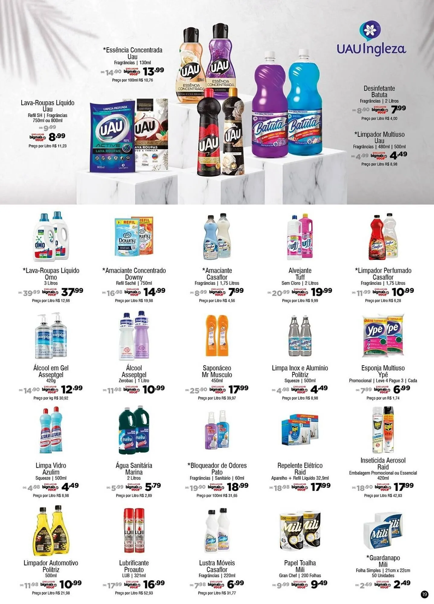 Encarte de Catálogo Big Mais Supermercados 28 de janeiro até 17 de fevereiro 2026 - Pagina 19