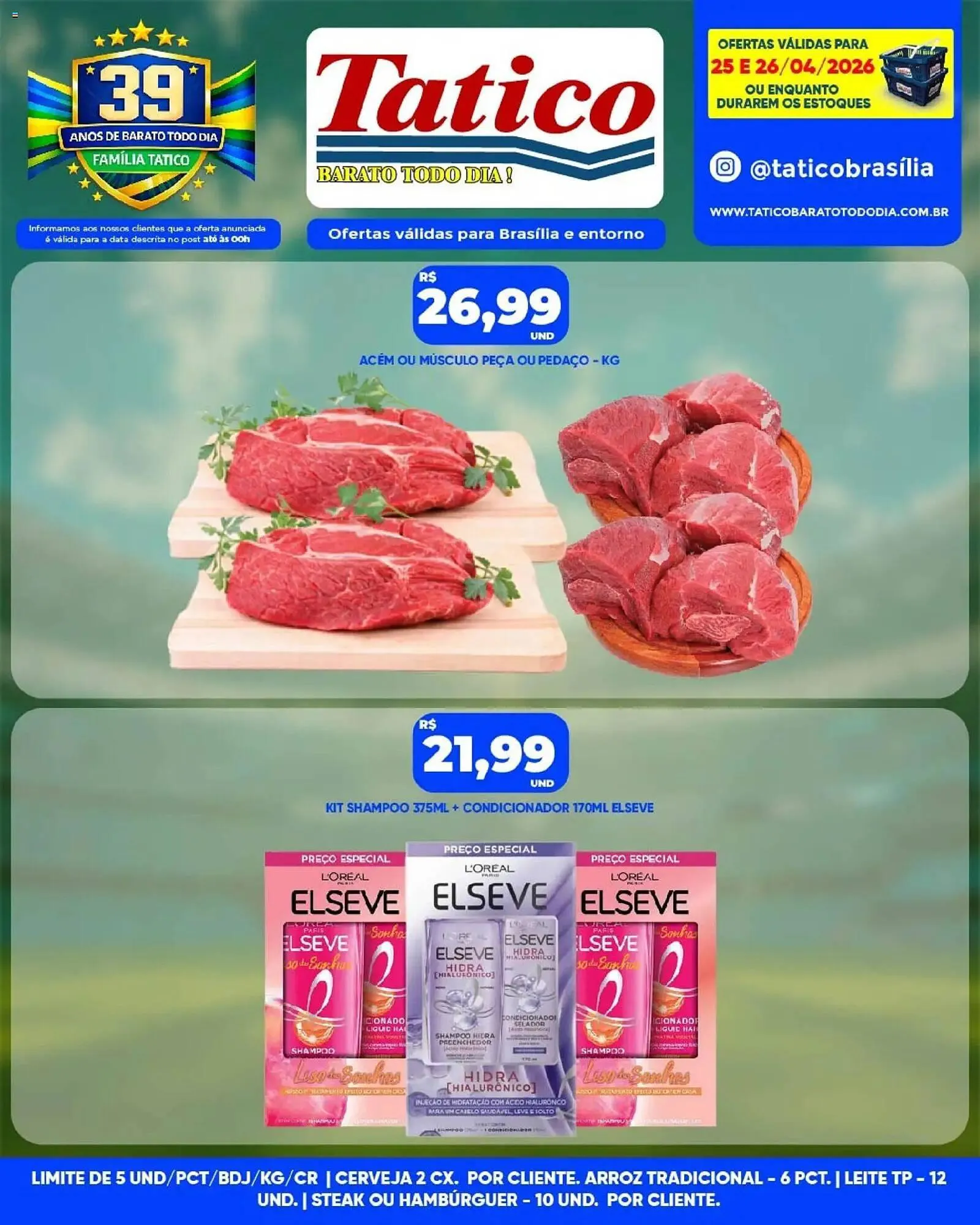 Encarte de Tabloide Tatico 25 de abril até 26 de abril 2026 - Pagina 14