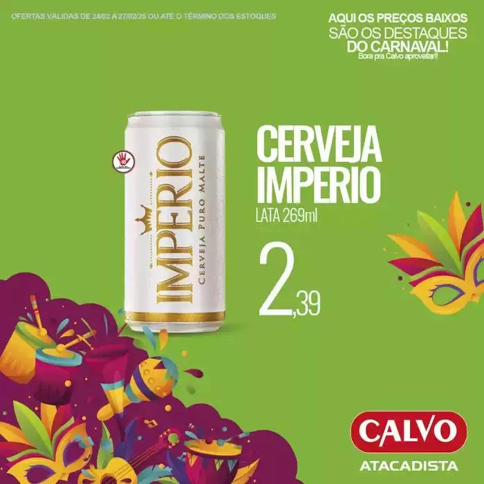 Encarte de Oferta Calvo Atacadista 24 de fevereiro até 27 de fevereiro 2025 - Pagina 8