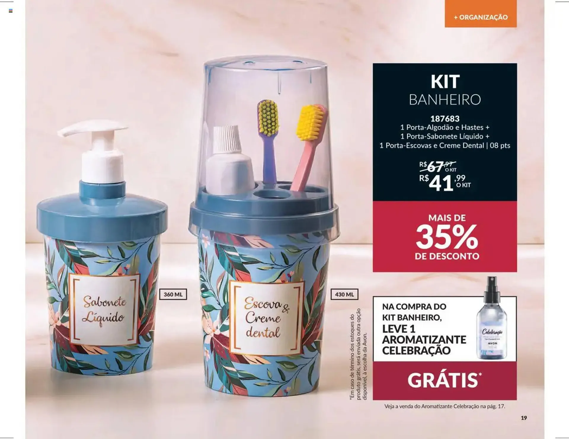 Encarte de Catálogo Avon 3 de abril até 1 de maio 2025 - Pagina 19