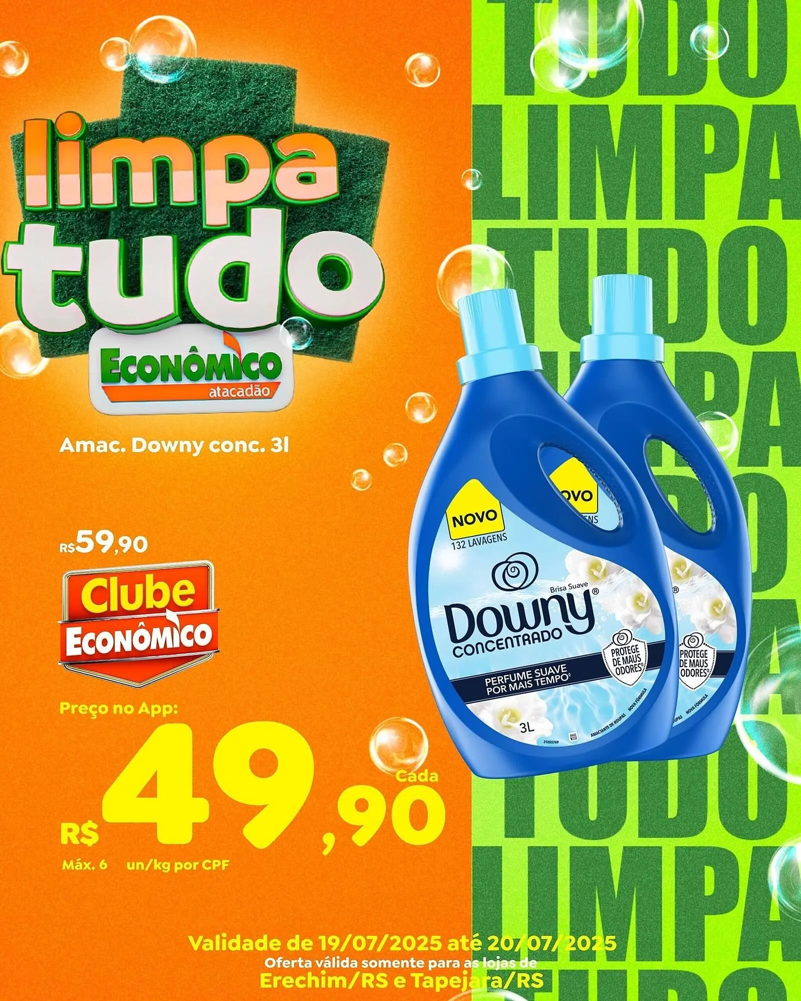 Encarte de Catálogo Econômico Atacadão 19 de julho até 20 de julho 2025 - Pagina 2