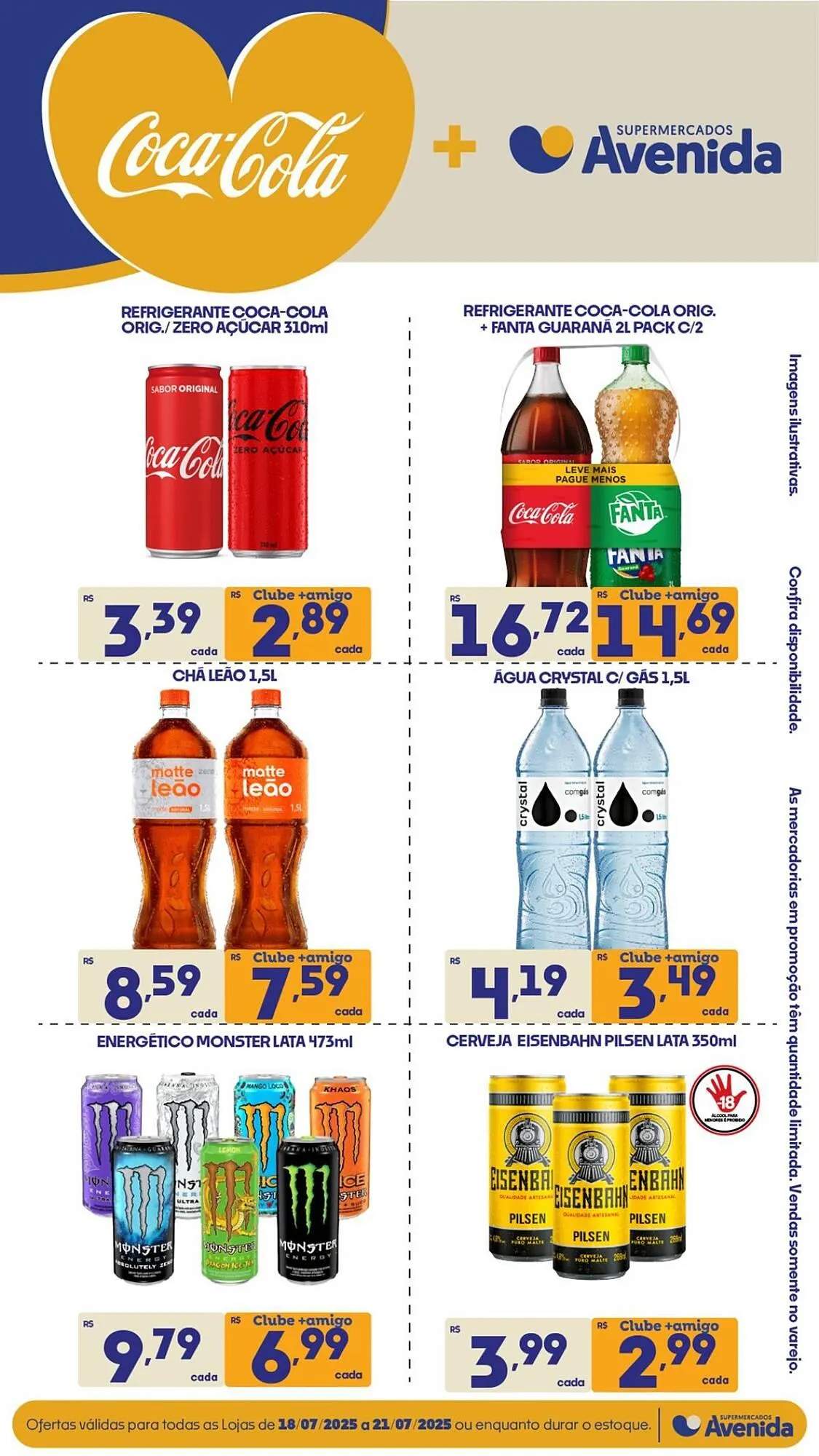 Encarte de Catálogo Supermercados Avenida 18 de julho até 24 de julho 2025 - Pagina 4