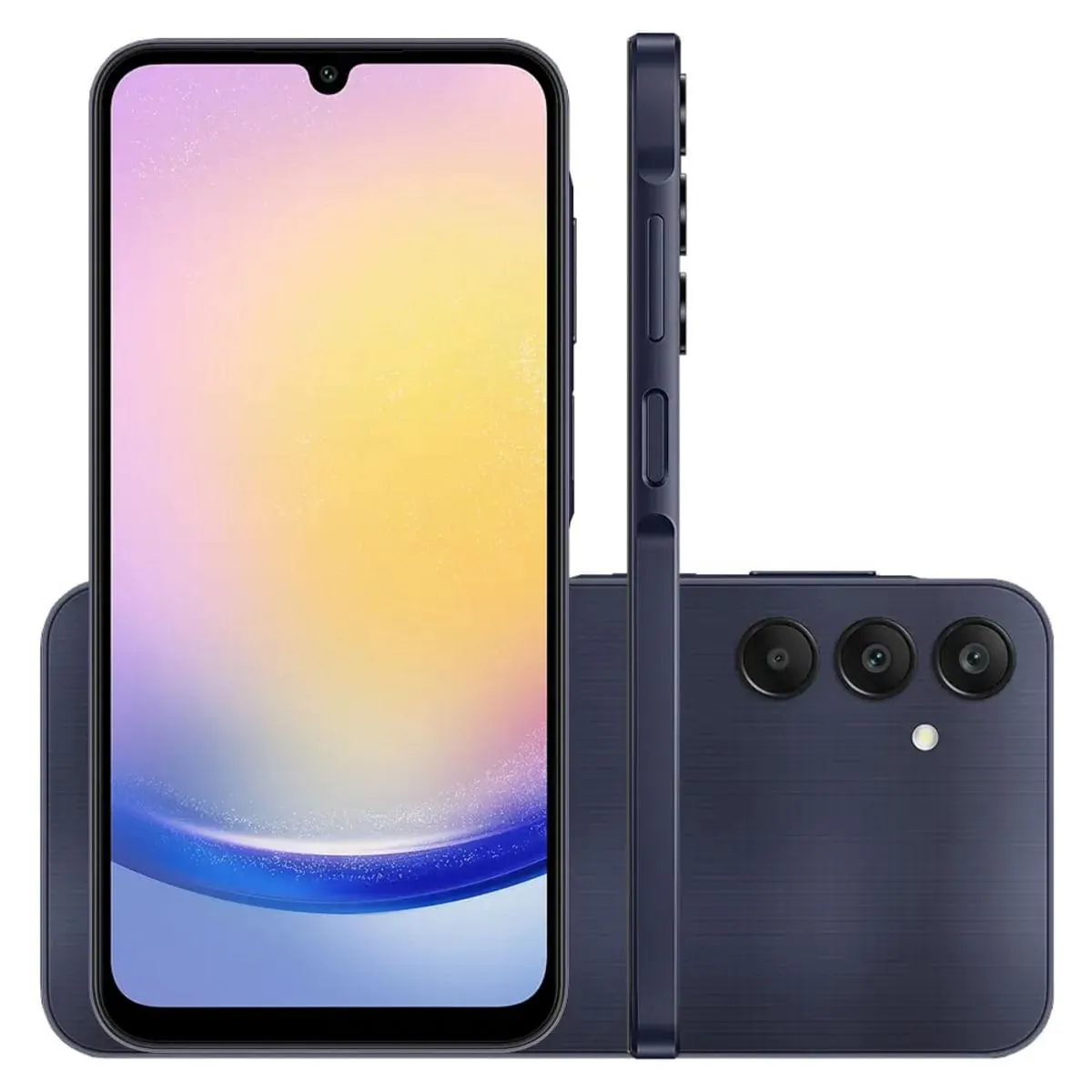 Celular Samsung Galaxy A25 5G 256GB SM-A256E/DSN - SM-A256EZKMZTO Azul Escuro Quadriband