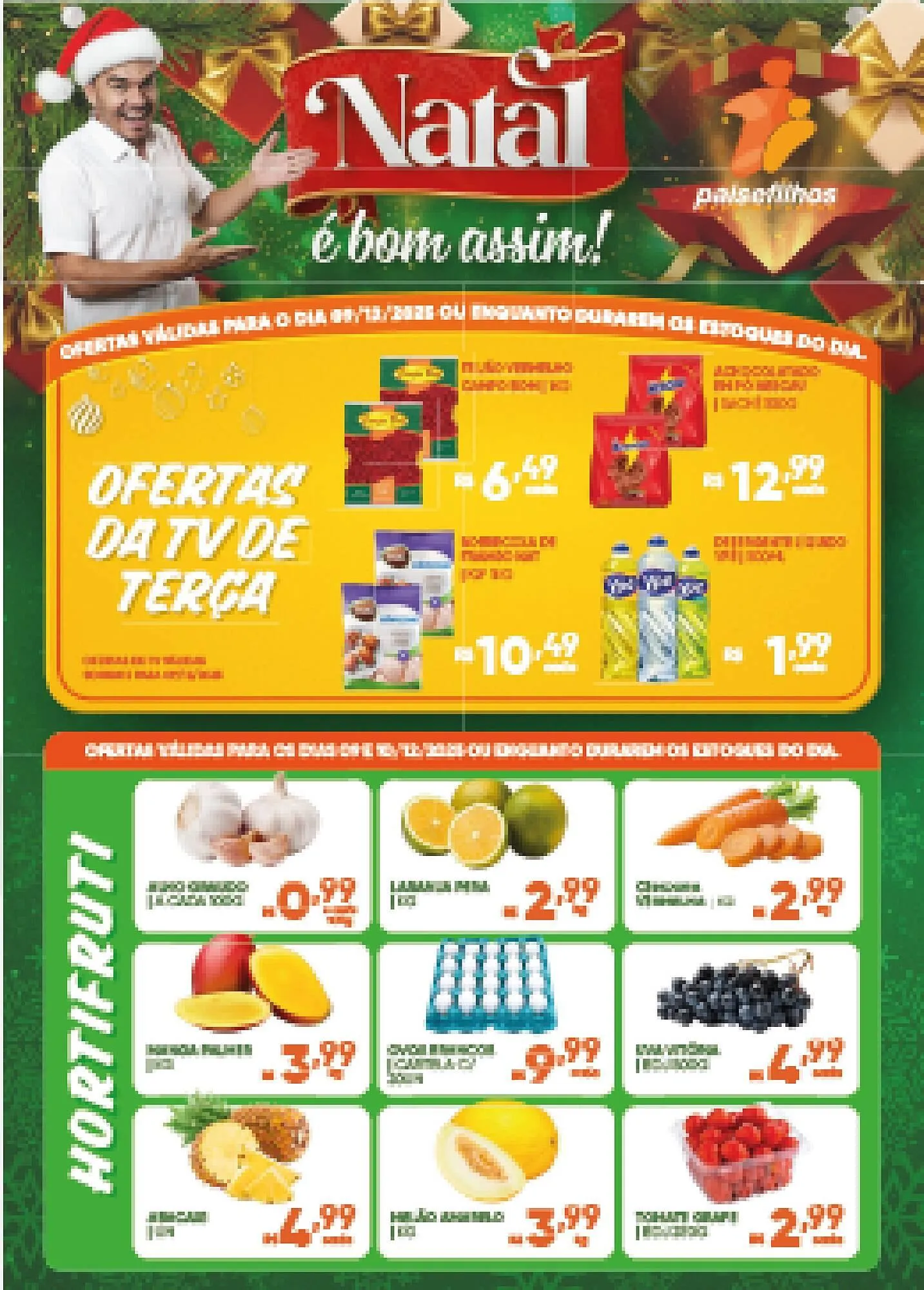 Encarte de Catálogo Pais e Filhos Supermercados 9 de dezembro até 10 de dezembro 2025 - Pagina 1