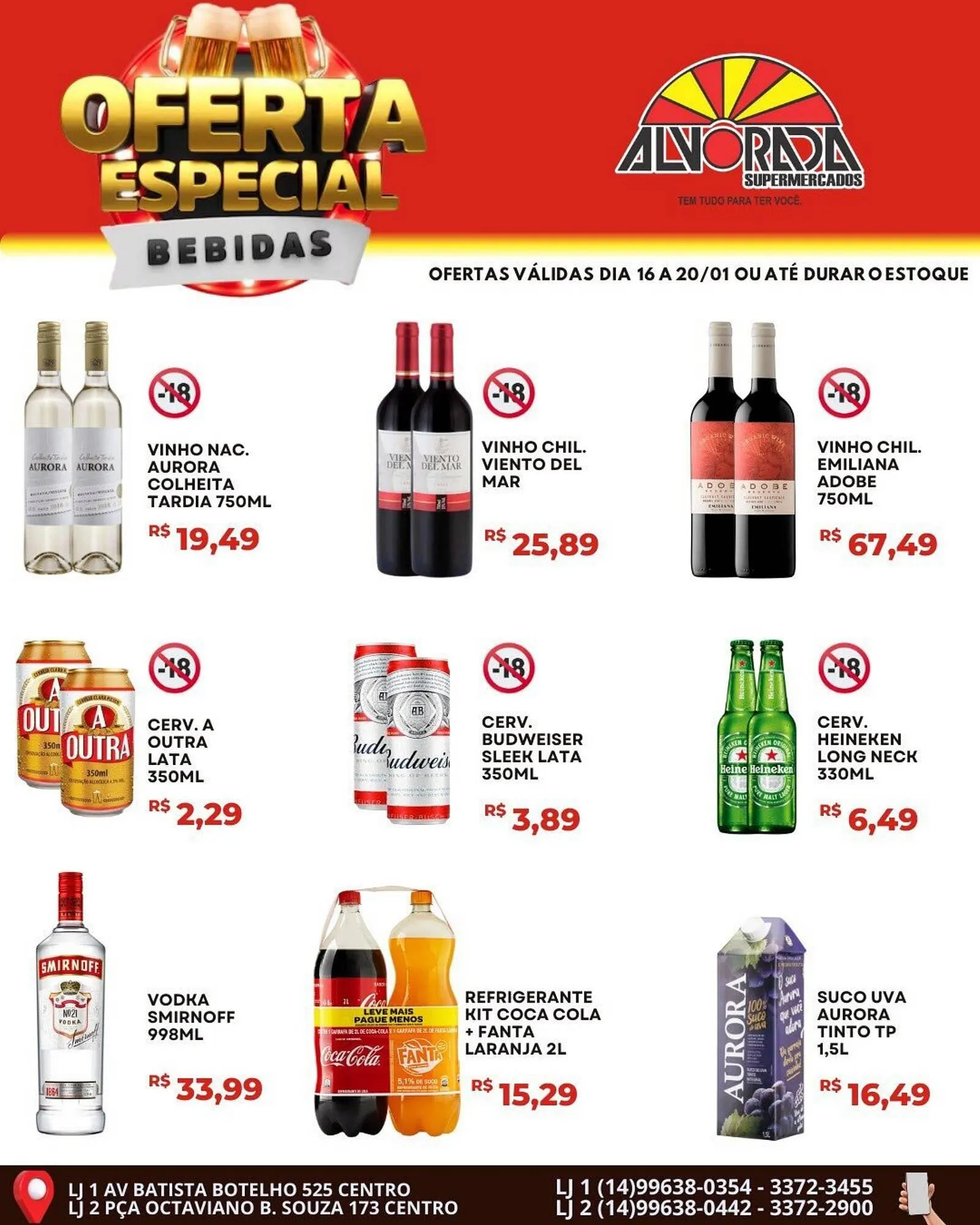 Encarte de Catálogo Alvorada Supermercados 16 de janeiro até 20 de janeiro 2026 - Pagina 2