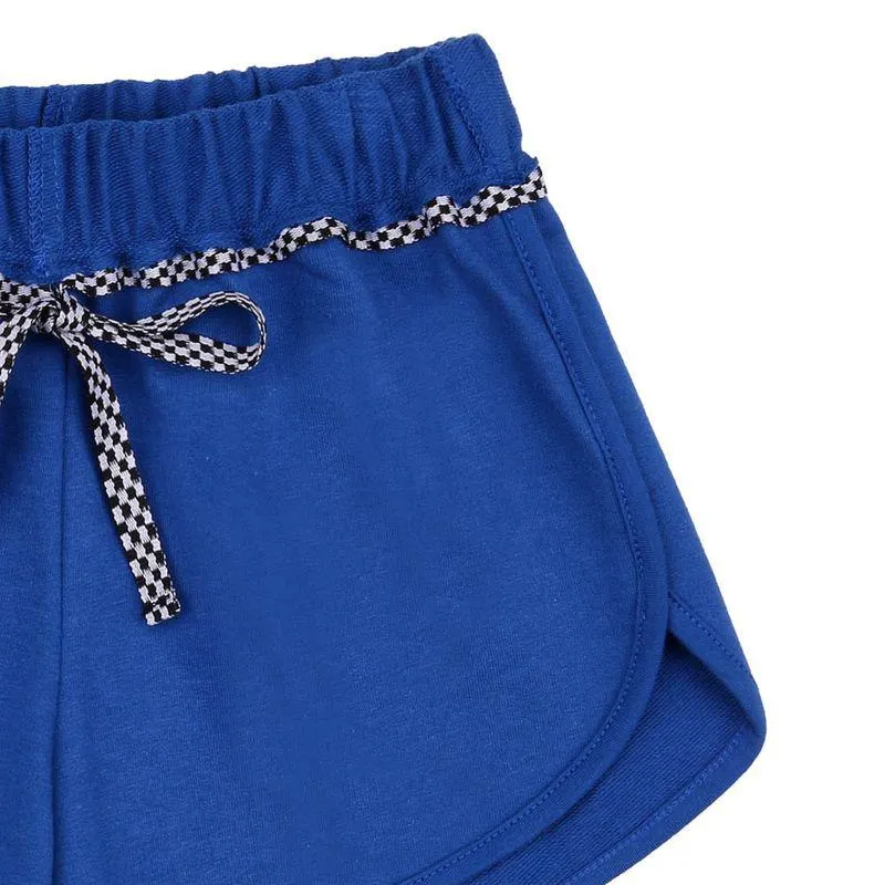 Short Infantil Menina Play Azul