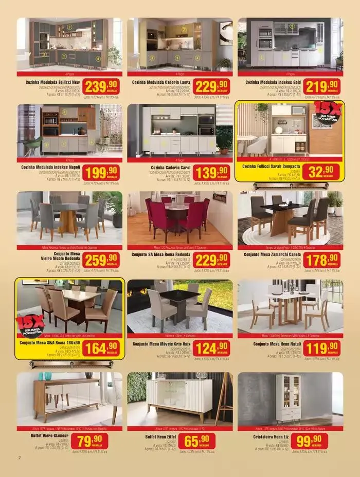 Encarte de A fantastica fabrica de moveis ! 5 de março até 31 de março 2025 - Pagina 2