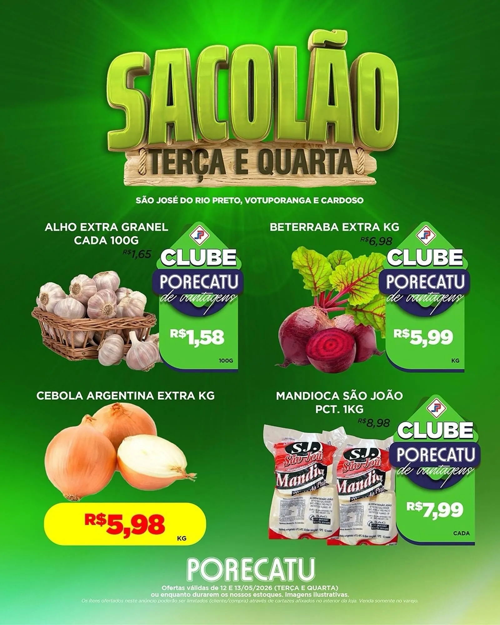 Encarte de Catálogo Supermercado Porecatu 12 de maio até 13 de maio 2026 - Pagina 3