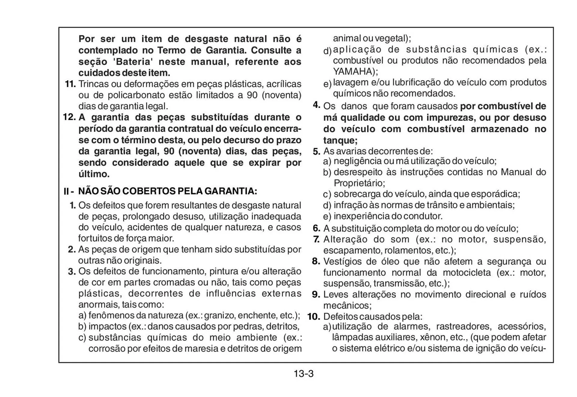 Encarte de Panfleto Yamaha 3 de fevereiro até 31 de dezembro 2026 - Pagina 91