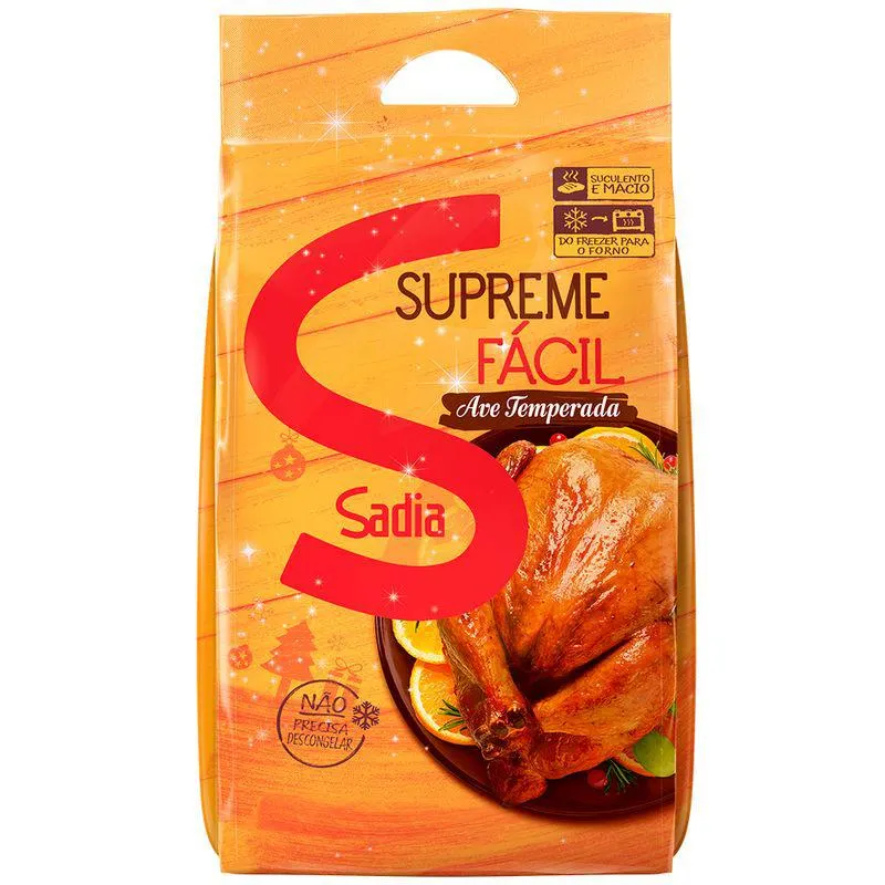 Ave Supreme Assa Fácil Temperada 3,75kg Sadia
