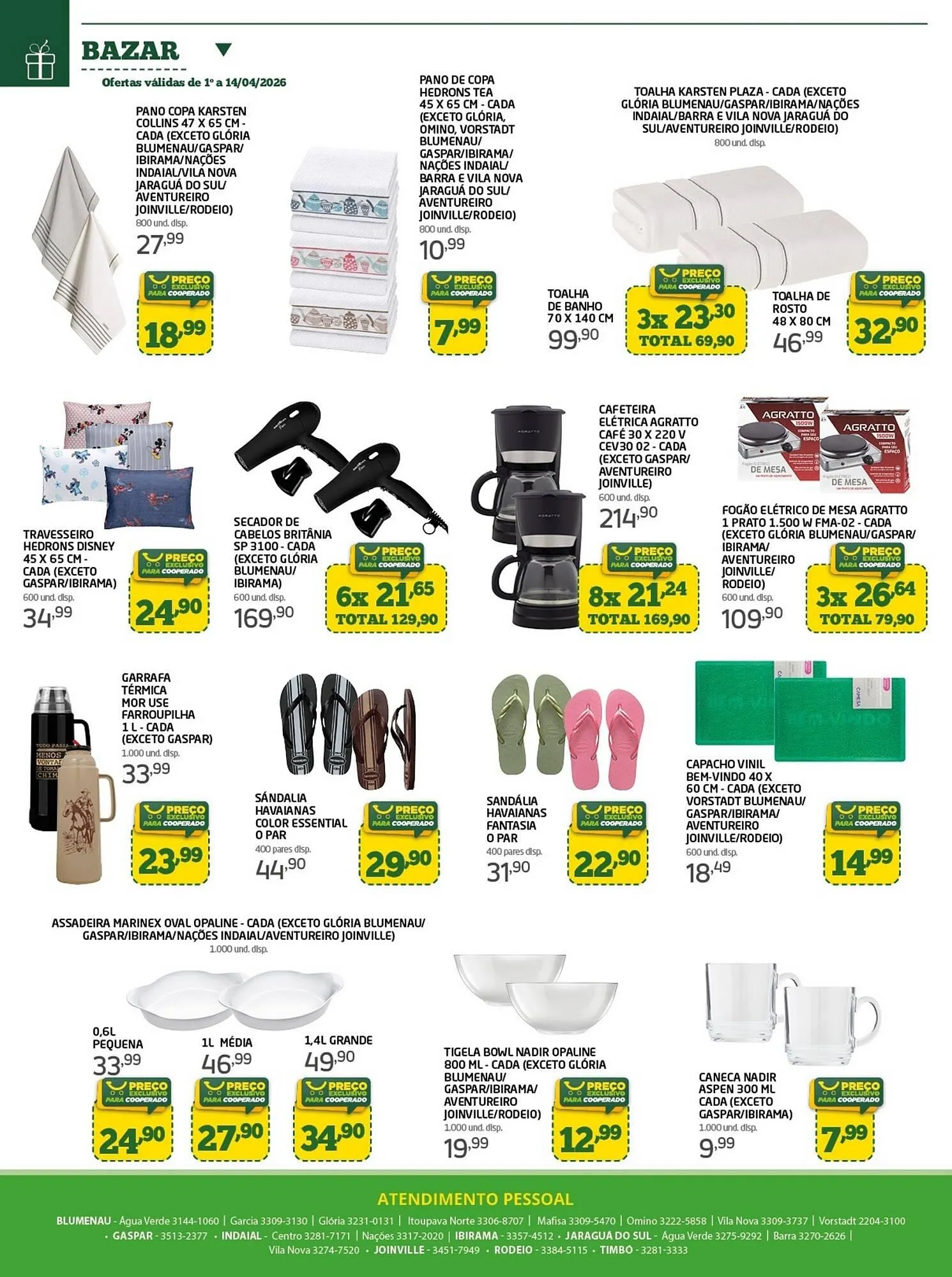 Encarte de Tabloide Cooper 1 de abril até 14 de abril 2026 - Pagina 16