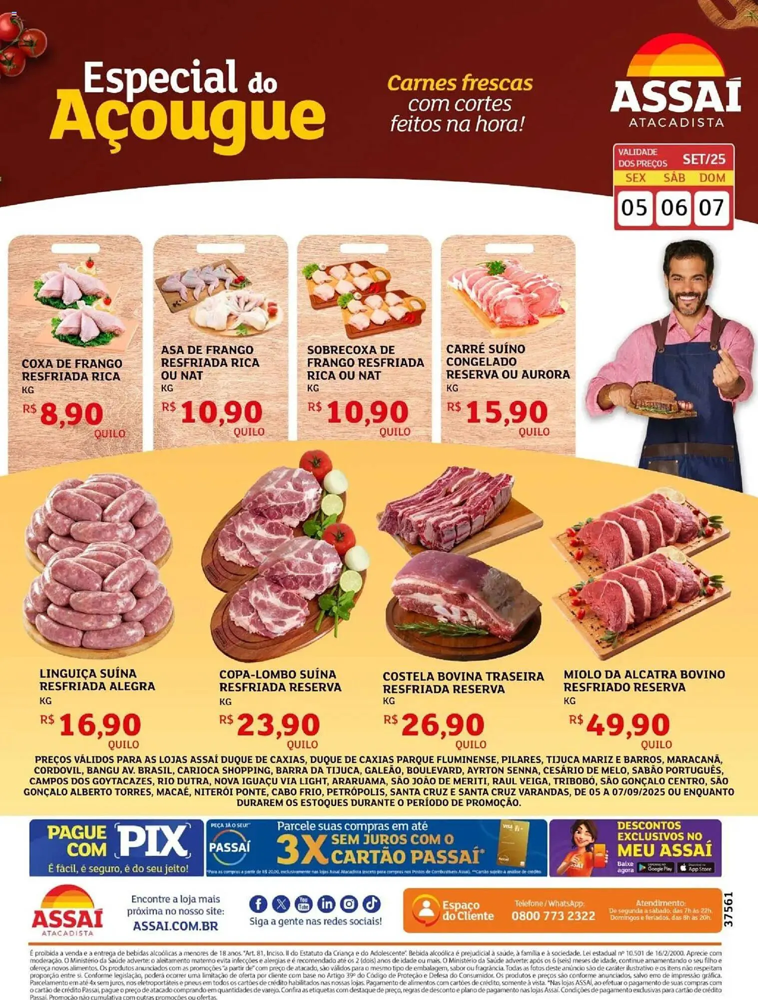 Encarte de Encarte Assaí Atacadista 5 de setembro até 7 de setembro 2025 - Pagina 1