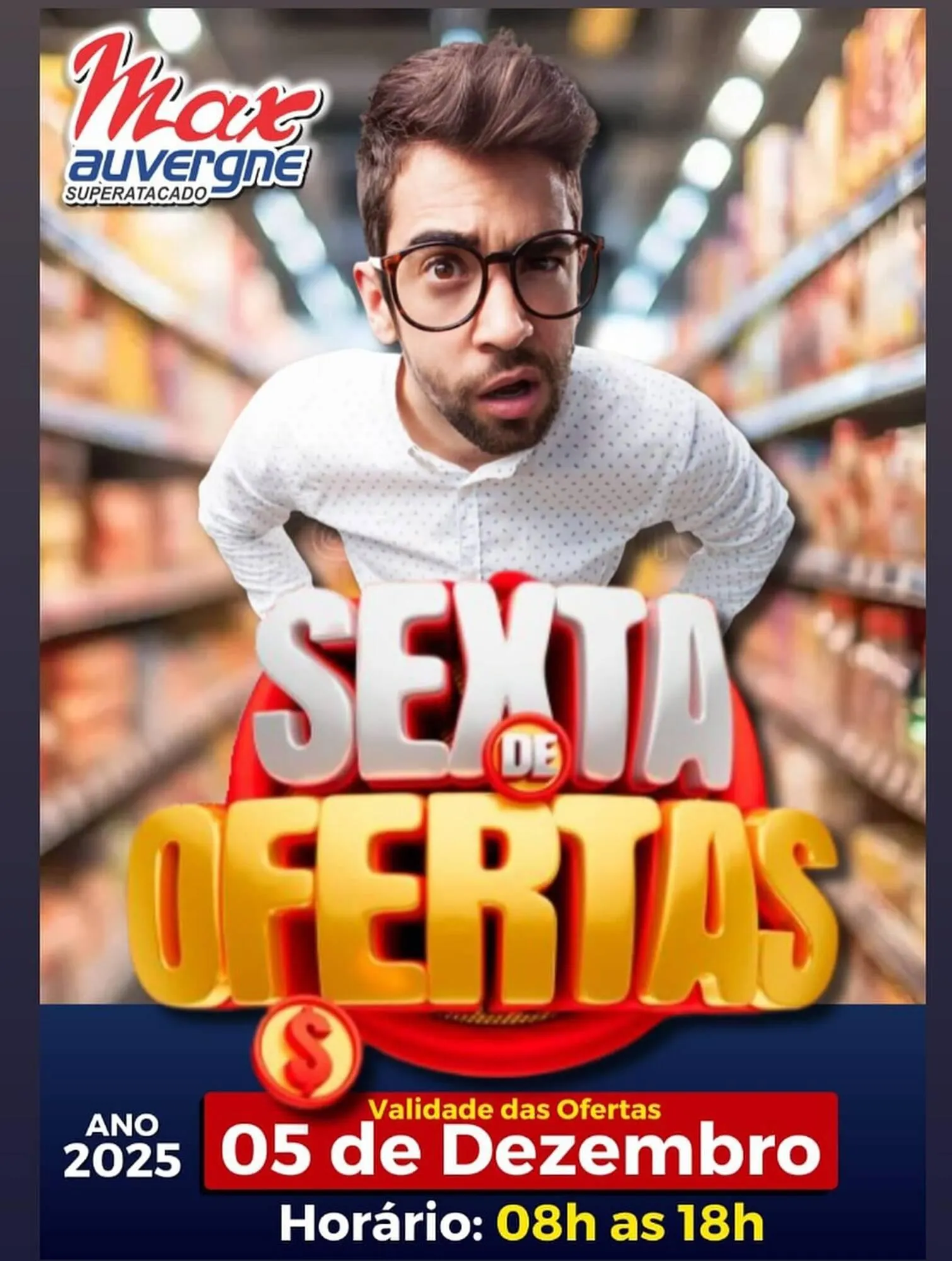Encarte de Catálogo Max Auvergne Superatacado 5 de dezembro até 5 de dezembro 2025 - Pagina 1