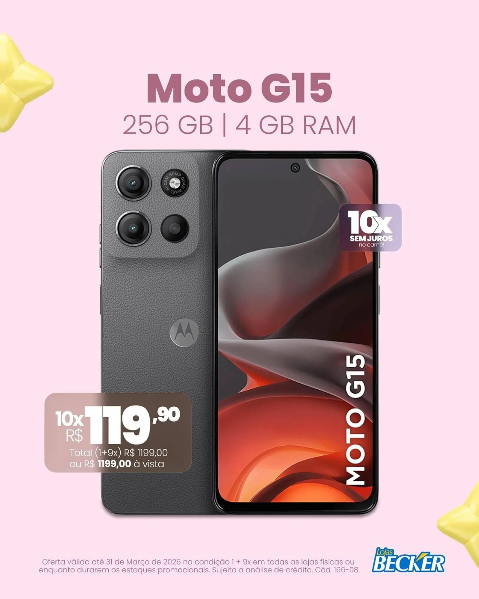 Encarte de Folheto Lojas Becker 6 de março até 31 de março 2026 - Pagina 3