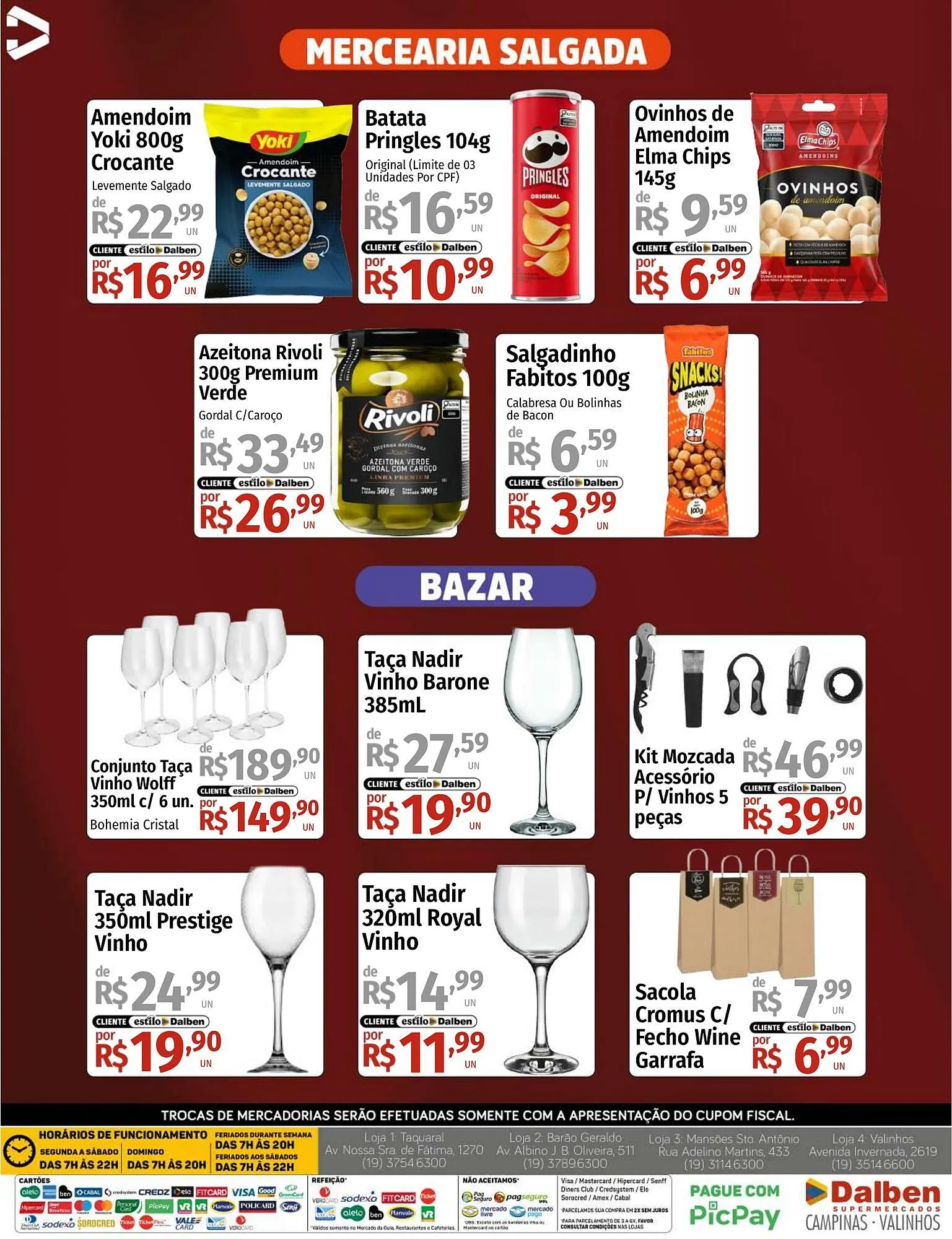 Encarte de Catálogo Supermercado Dalben 13 de março até 15 de março 2026 - Pagina 6