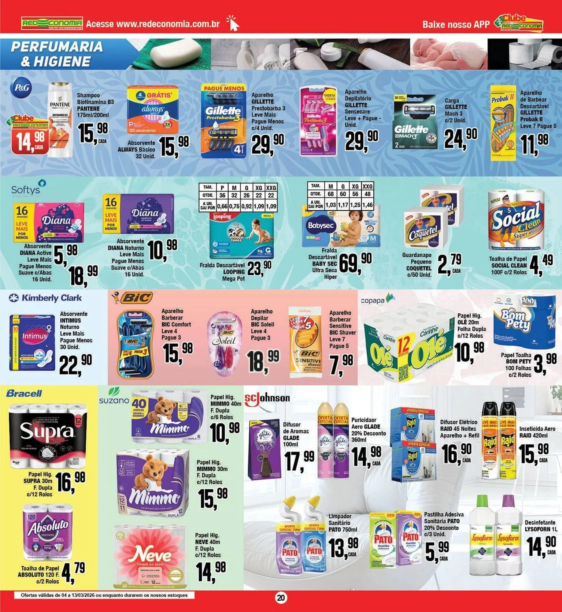 Encarte de Encarte Rede Economia 4 de março até 4 de março 2026 - Pagina 20