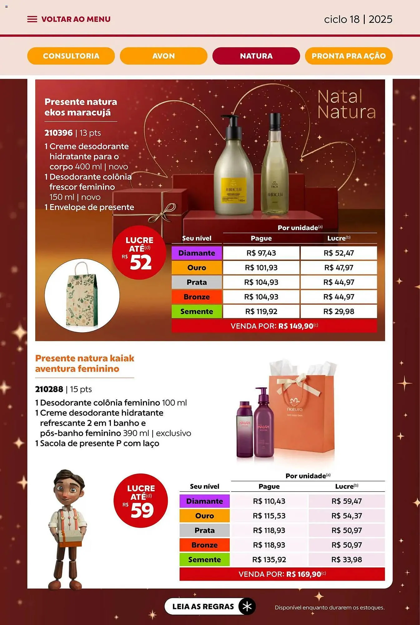 Encarte de Catálogo Avon 29 de outubro até 30 de novembro 2025 - Pagina 56