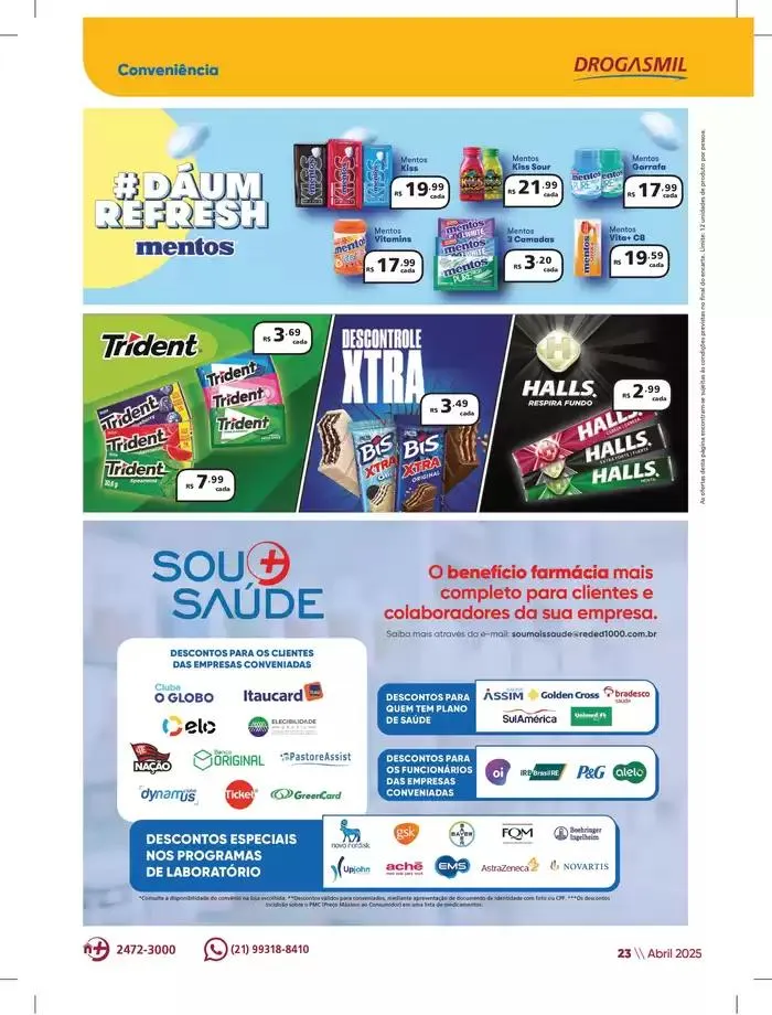 Encarte de Abril de 2025 9 de abril até 1 de maio 2025 - Pagina 23