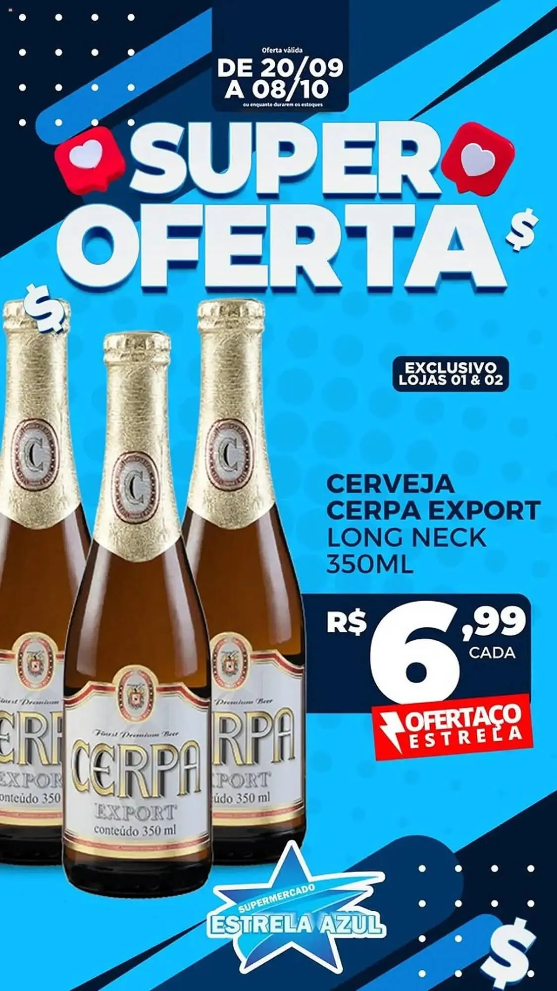 Folheto Supermercado Estrela Azul - 1