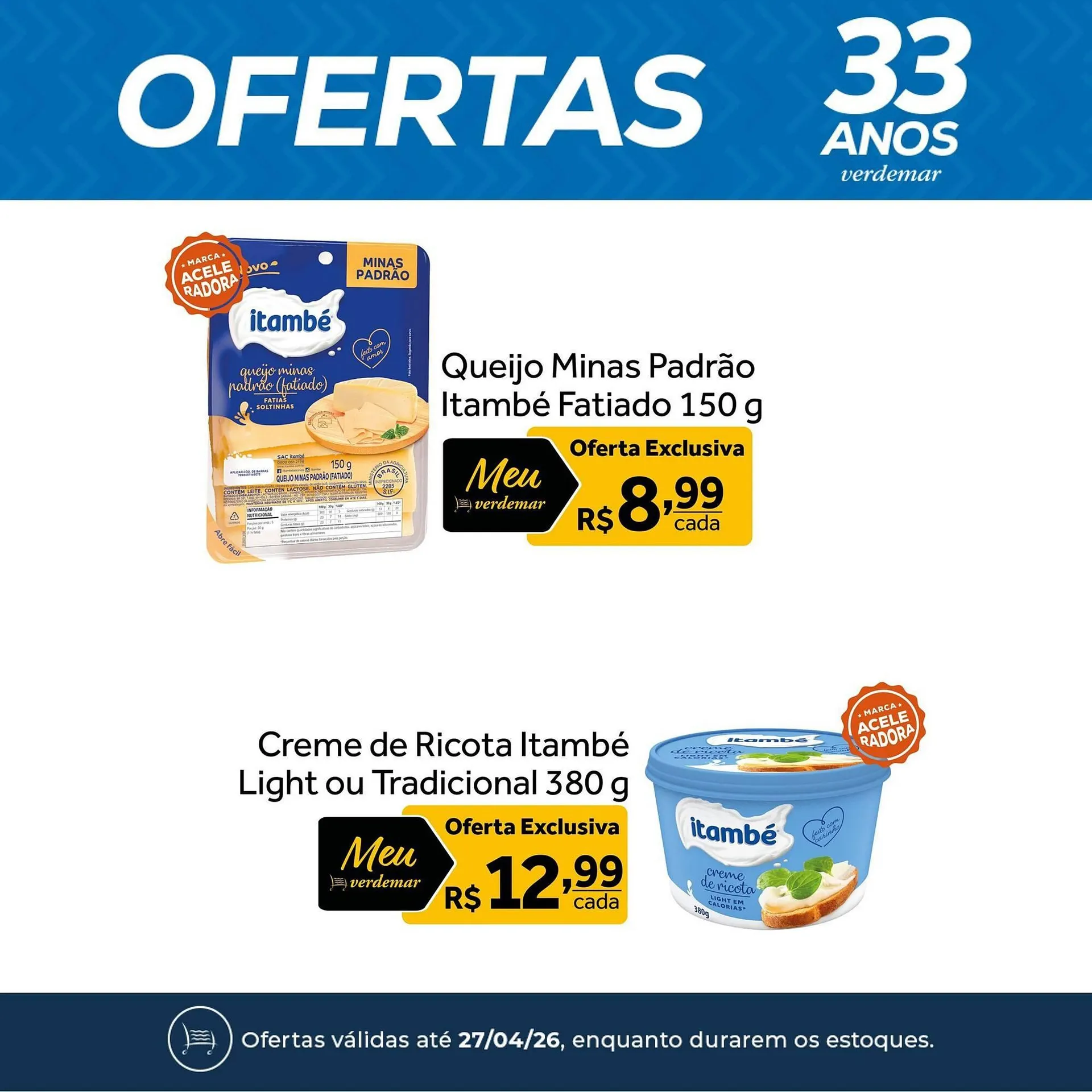 Encarte de Catálogo Verdemar Supermercado 13 de abril até 27 de abril 2026 - Pagina 4