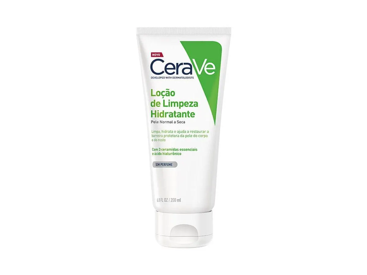 Loção de Limpeza Cerave Hidratante Pele Normal a Seca 200ml