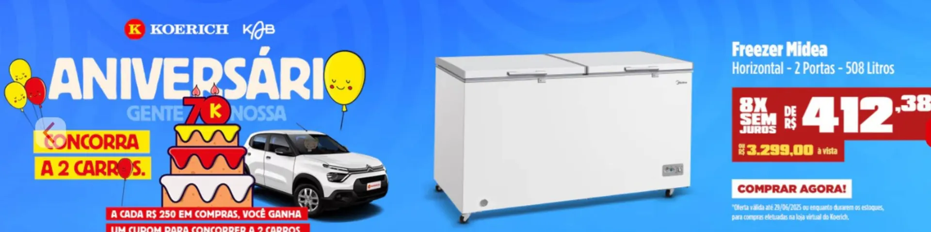 Encarte de Catálogo Lojas Koerich 23 de junho até 29 de junho 2025 - Pagina 7