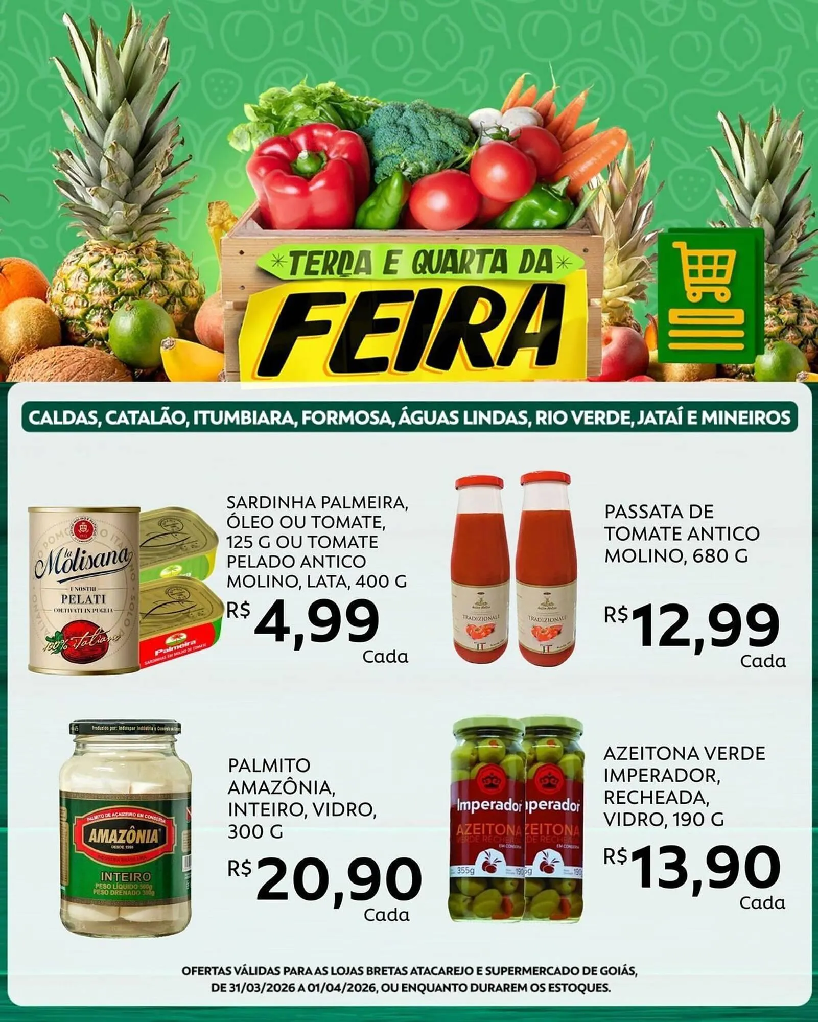 Encarte de Catálogo Supermercados Bretas 30 de março até 14 de abril 2026 - Pagina 6