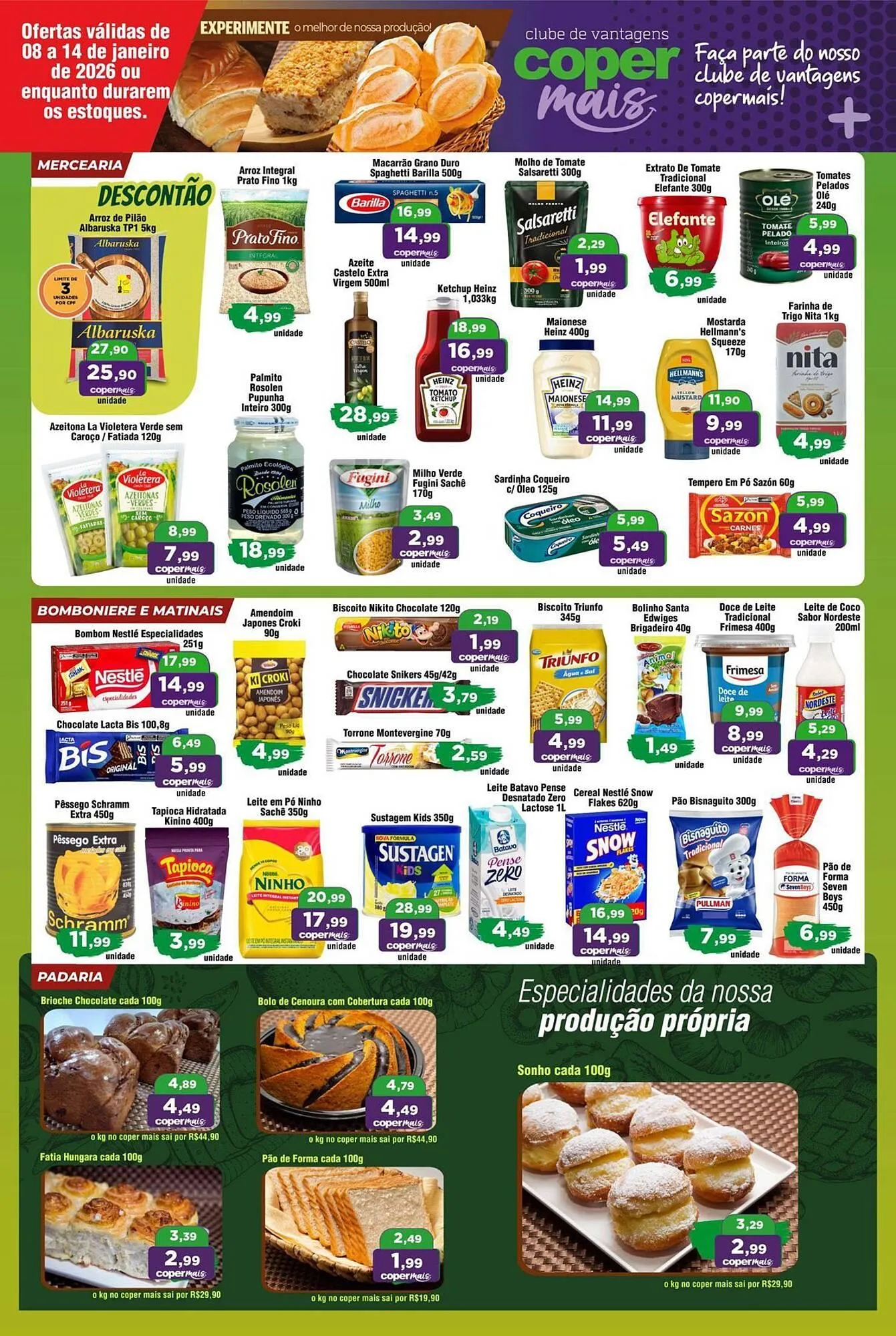 Encarte de Tabloide Copercana 8 de janeiro até 11 de janeiro 2026 - Pagina 2