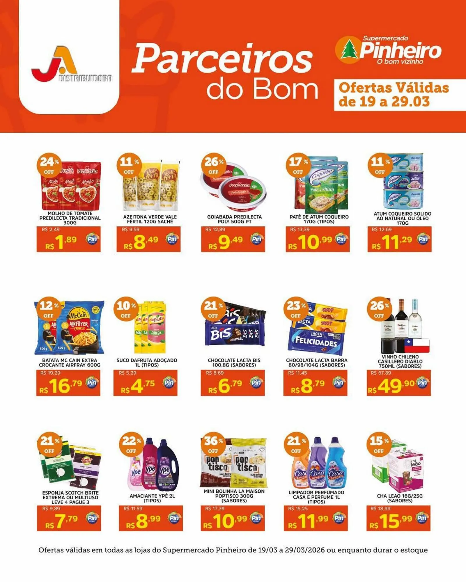 Encarte de Encarte Pinheiro Supermercado 23 de março até 29 de março 2026 - Pagina 2