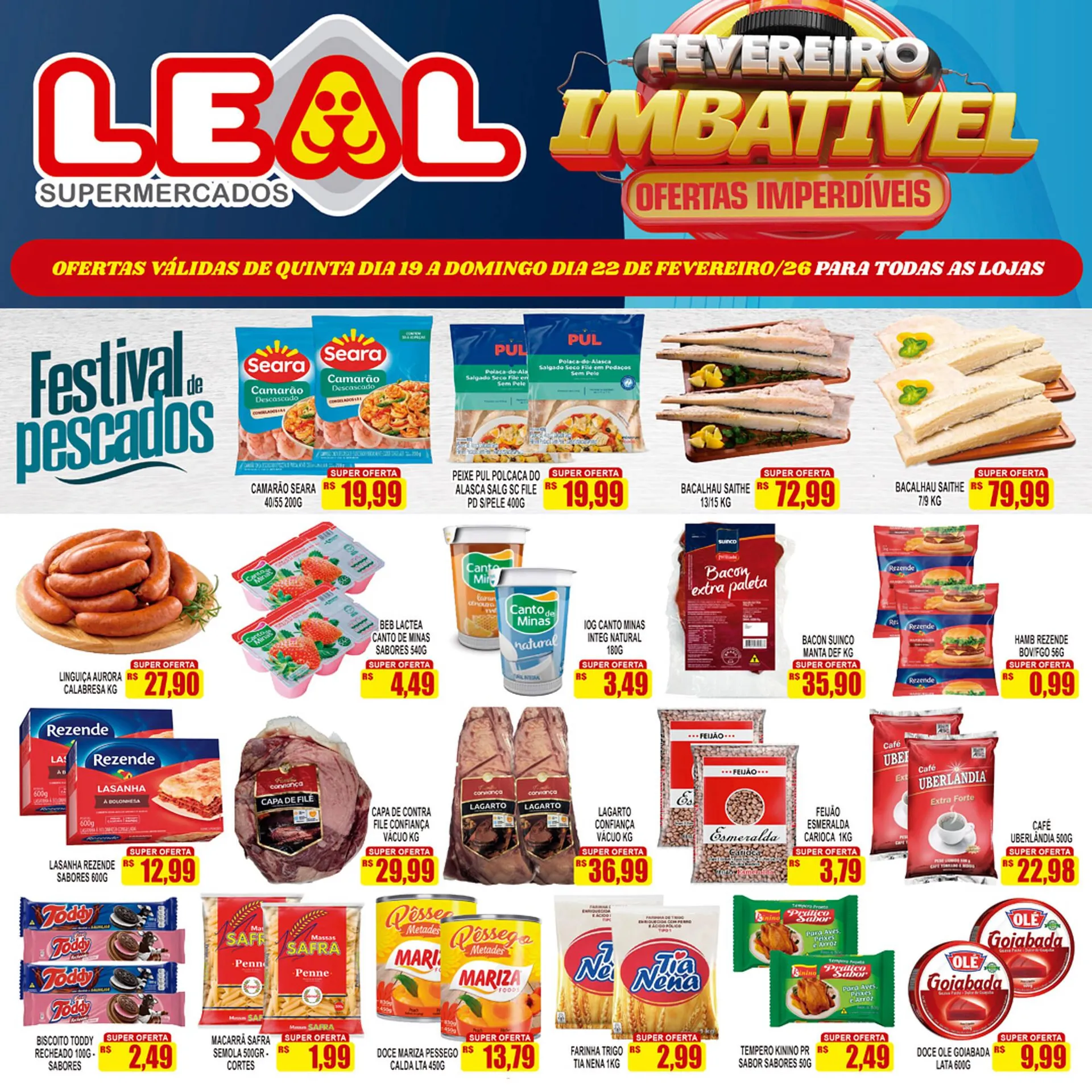 Encarte de Folheto Supermercado leal 19 de fevereiro até 22 de fevereiro 2026 - Pagina 4