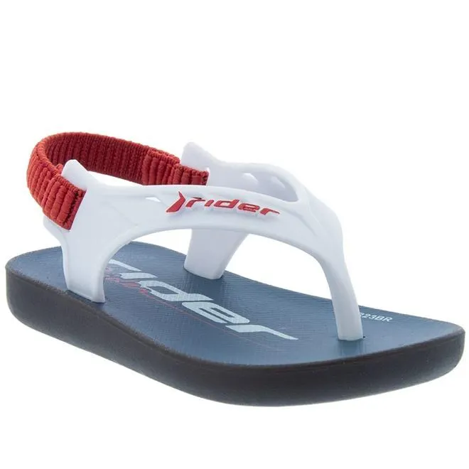 Chinelo Infantil Rider Street Branco
