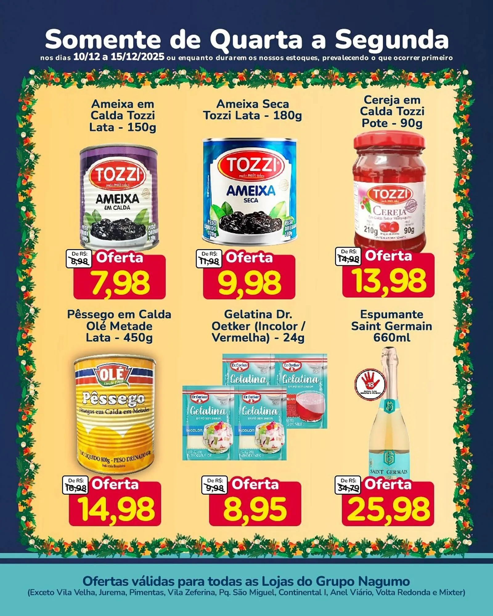 Encarte de Folheto Nagumo 10 de dezembro até 15 de dezembro 2025 - Pagina 4