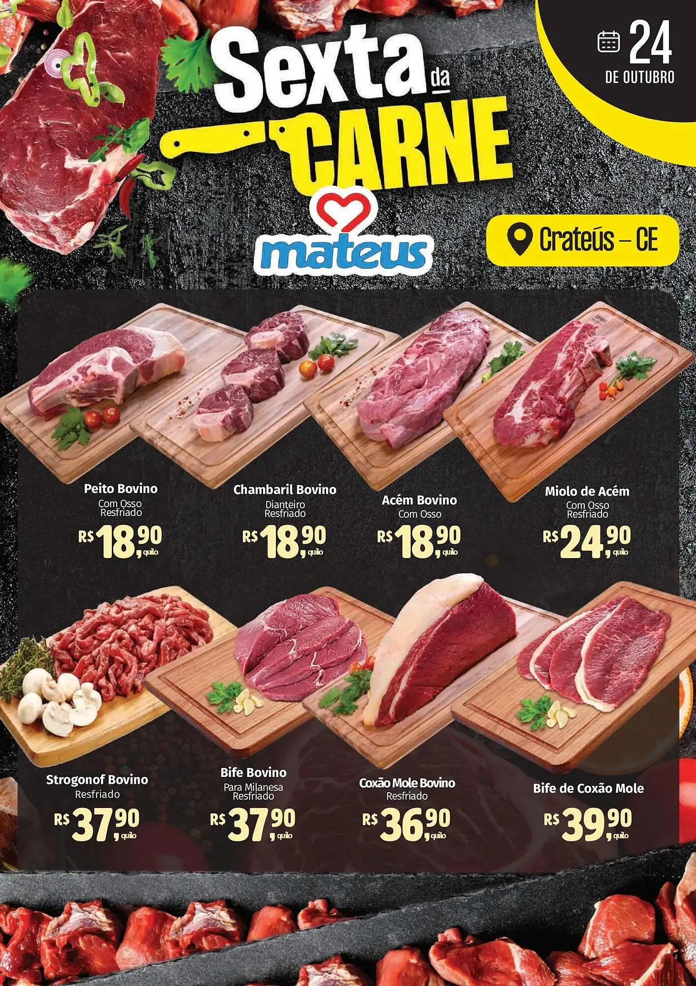 Encarte de Catálogo Supermercados Mateus 24 de outubro até 24 de outubro 2025 - Pagina 1