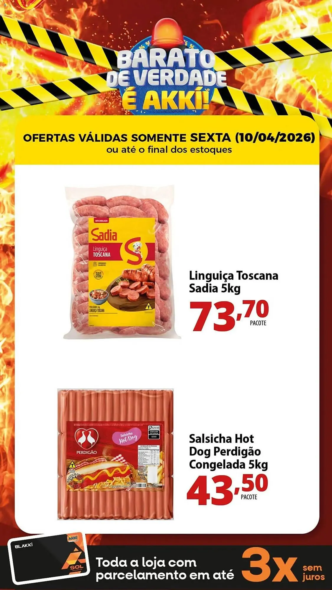 Encarte de Folheto Akki Atacadista 10 de abril até 11 de abril 2026 - Pagina 2