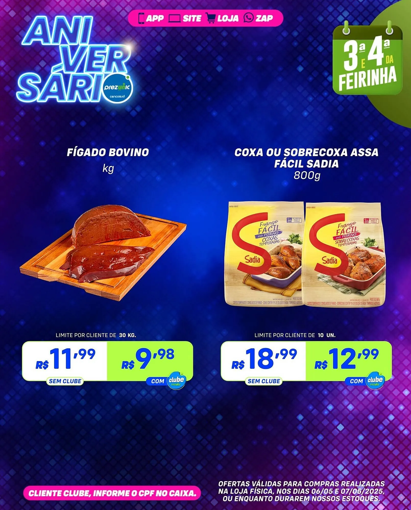 Encarte de Catálogo Prezunic 6 de maio até 7 de maio 2025 - Pagina 3