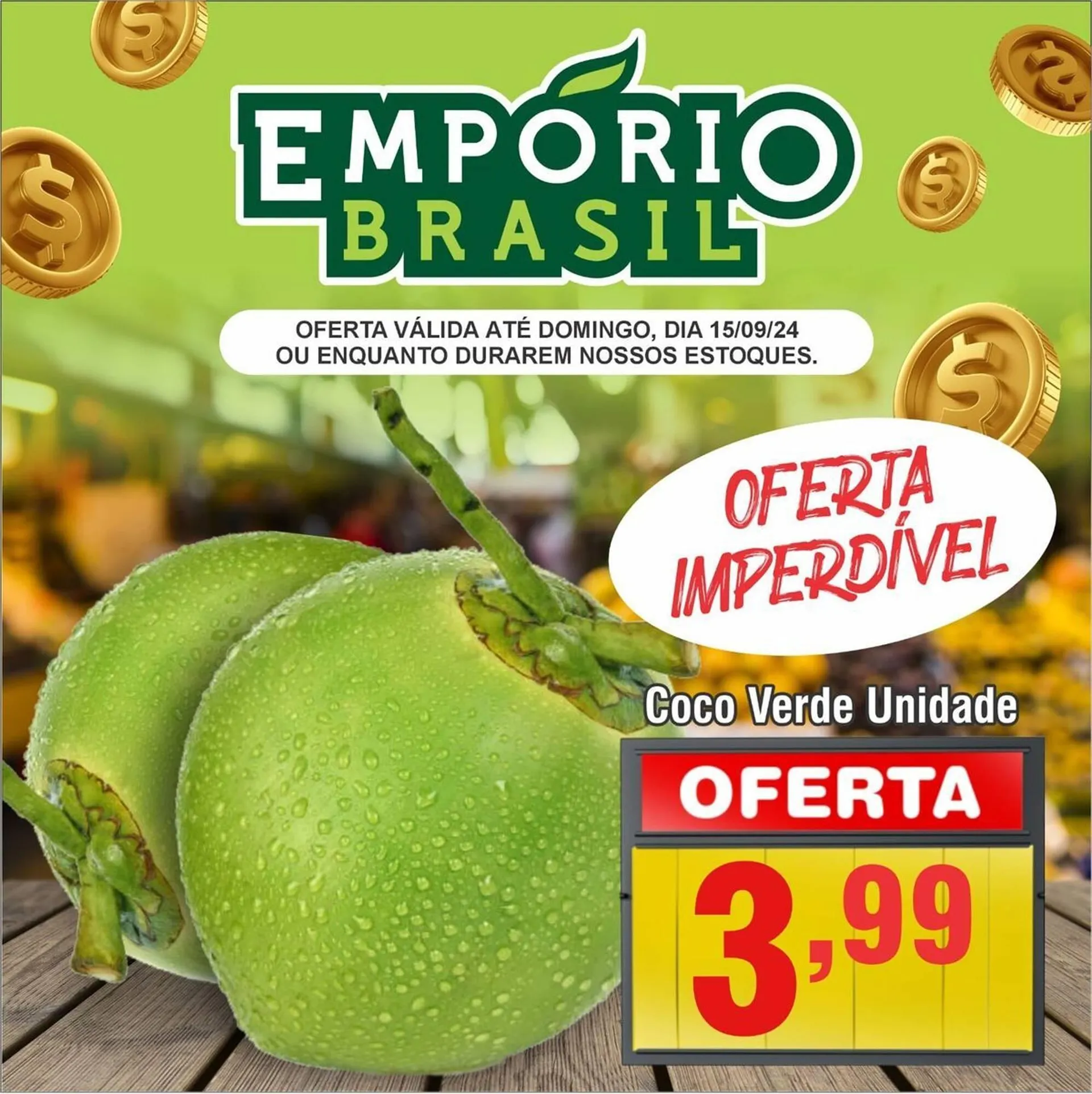 Encarte de Catálogo Empório Brasil 13 de setembro até 15 de setembro 2024 - Pagina 1