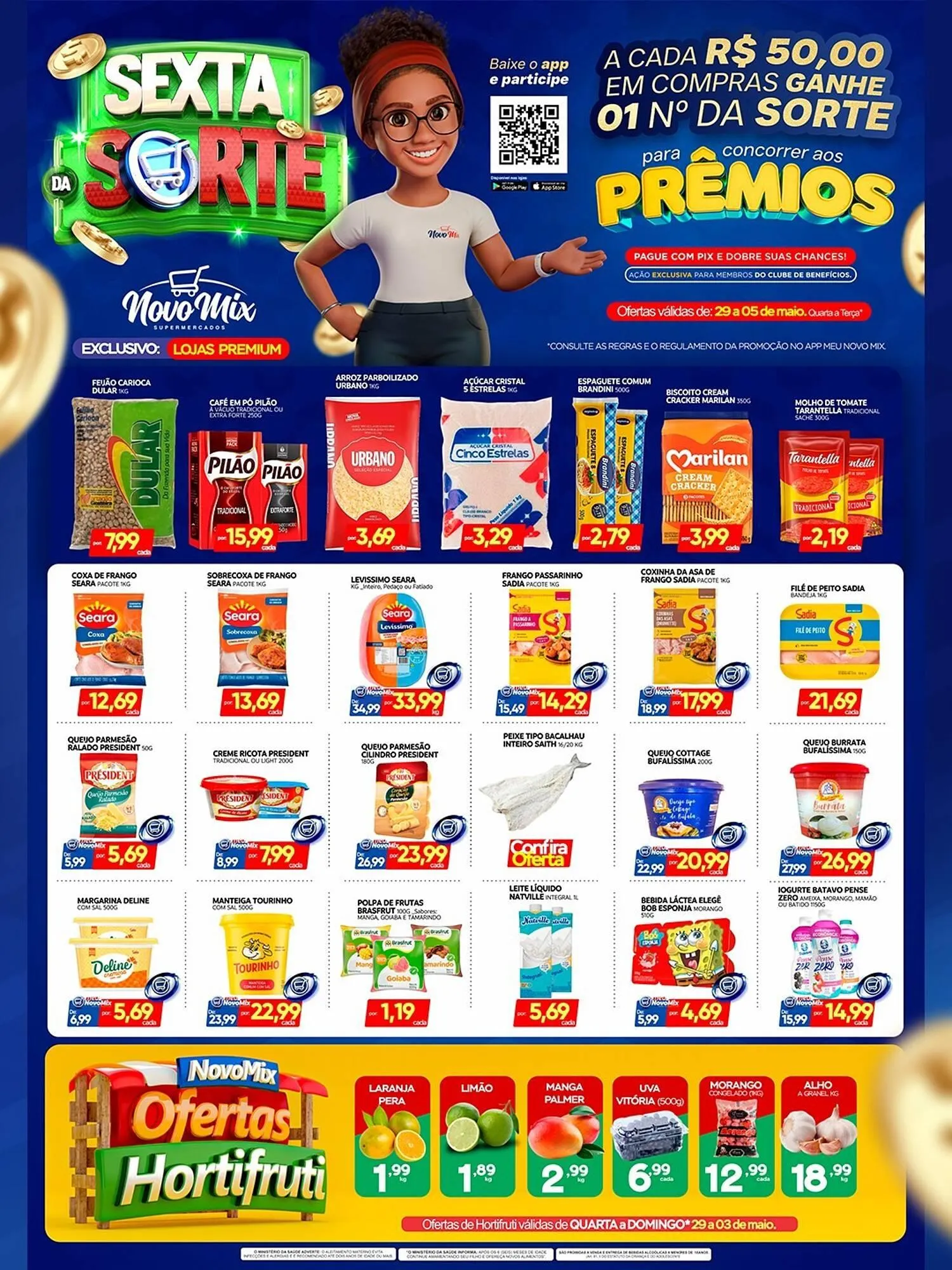 Encarte de Encarte Novo Mix 29 de abril até 5 de maio 2026 - Pagina 3