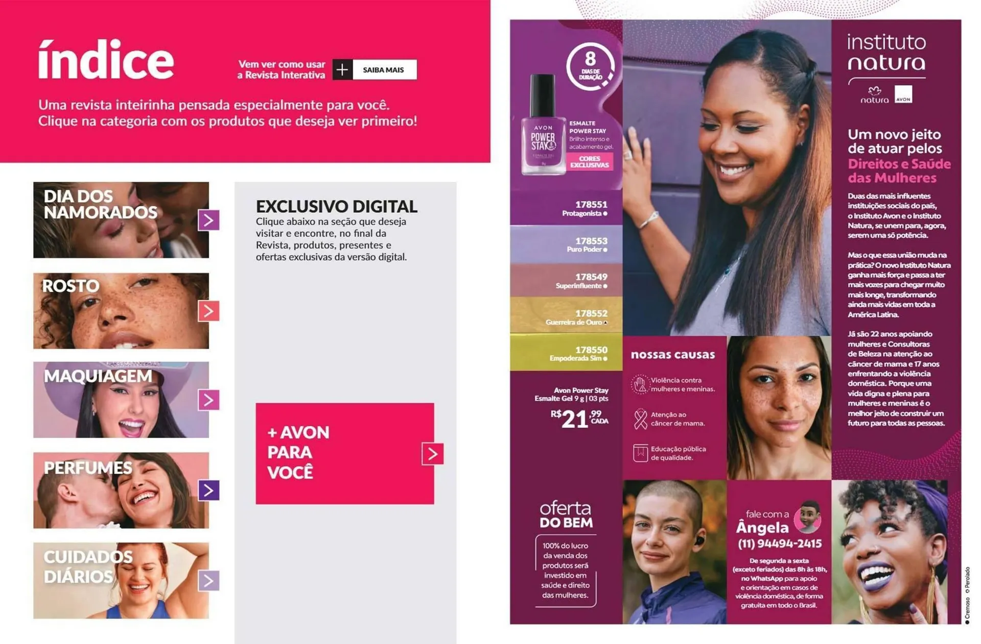 Encarte de Catálogo Avon 8 de abril até 15 de maio 2025 - Pagina 4